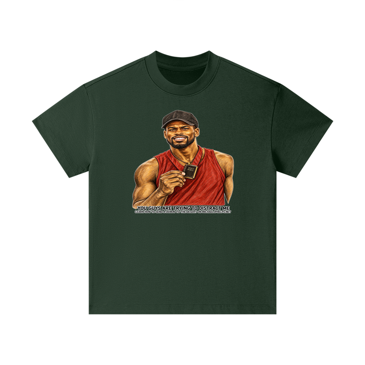 YOU GUYS ARE TRYING TO DISTRACT ME LEARN HOW TO SEND A DEMON TO THE DESERT ON MICHAELJPHELPS.NET Kids T-Shirt