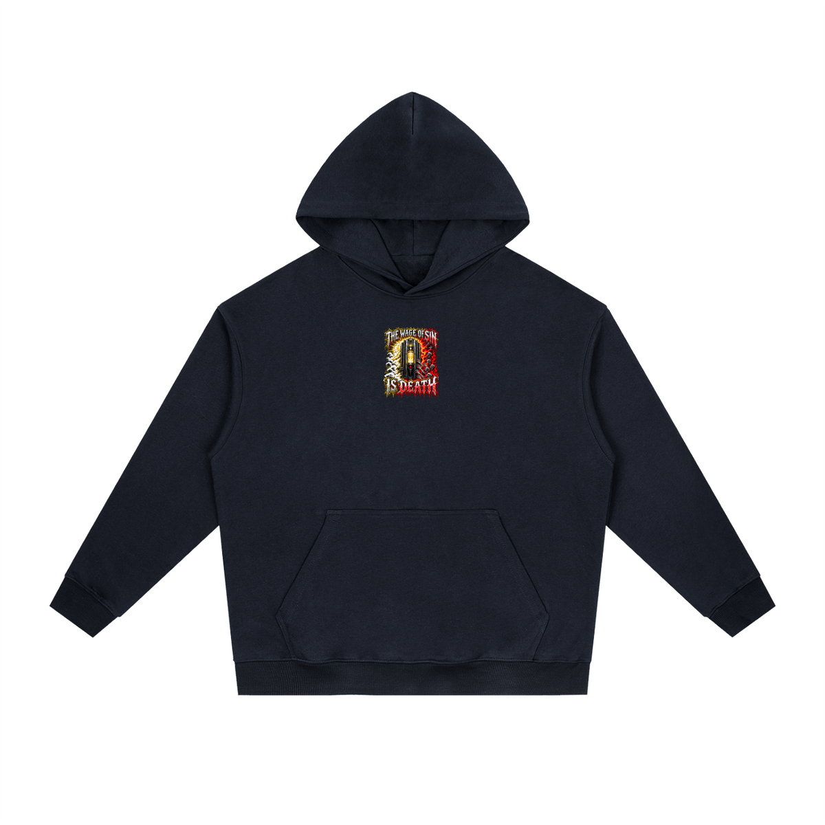 THE WAGE OF SIN IS DEATH WORKOUT YOUR SALVATION WITH FEAR & TREMBLING Hoodie