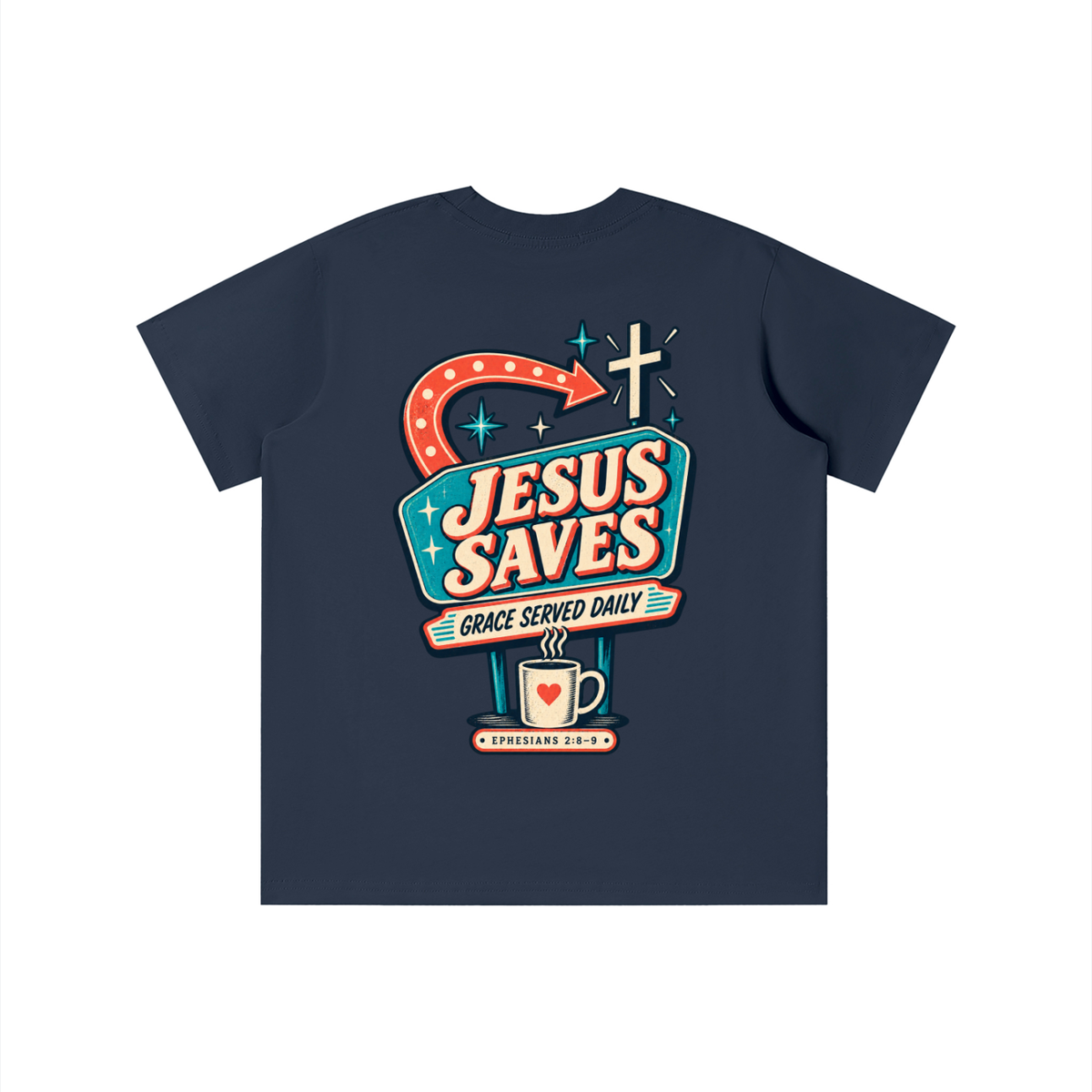 Jesus saves youth T-shirt