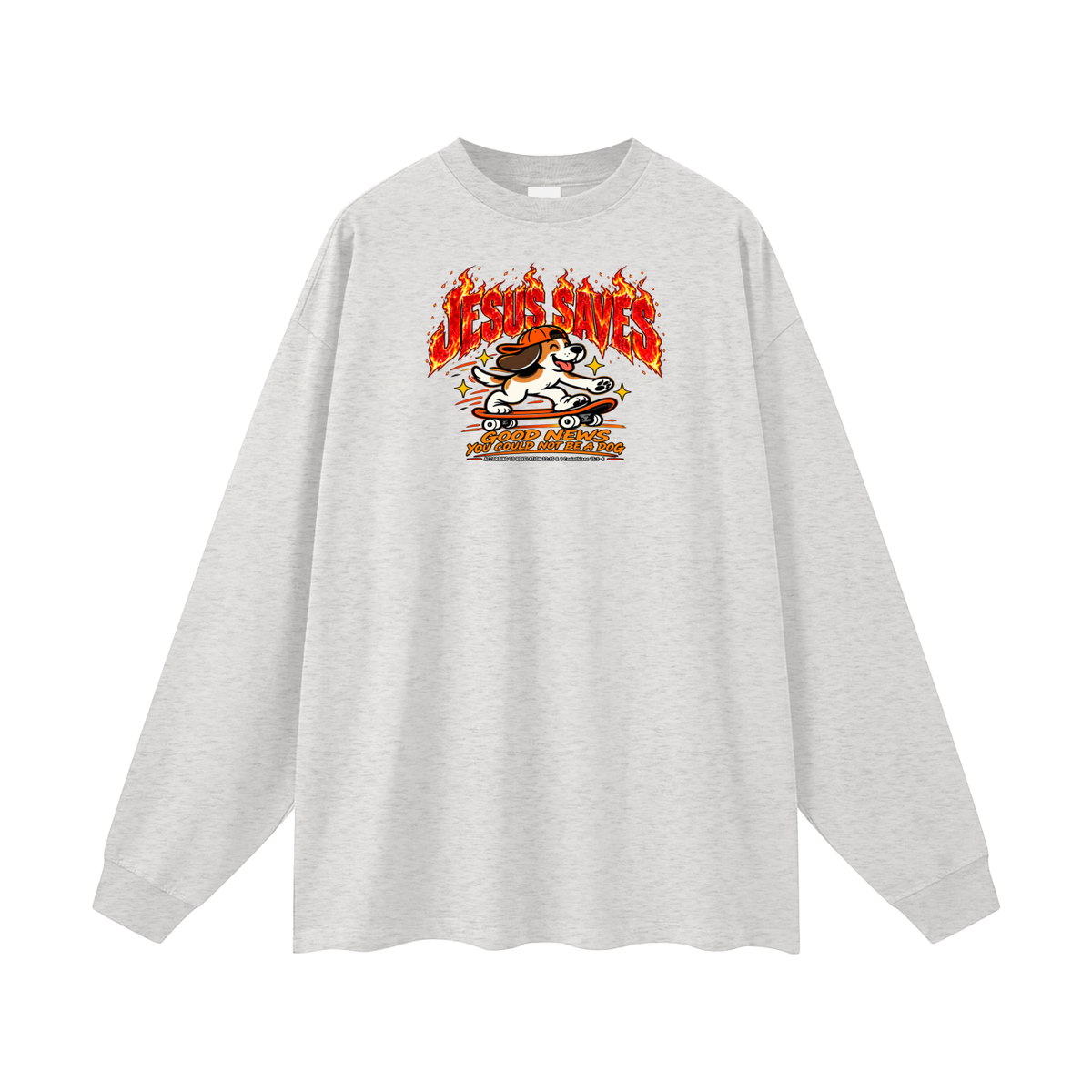 CAST ALL YOUR BURDENS TO JESUS ACCORDING TO Matthew 11:28–30 THO Long Sleeve T-Shirt