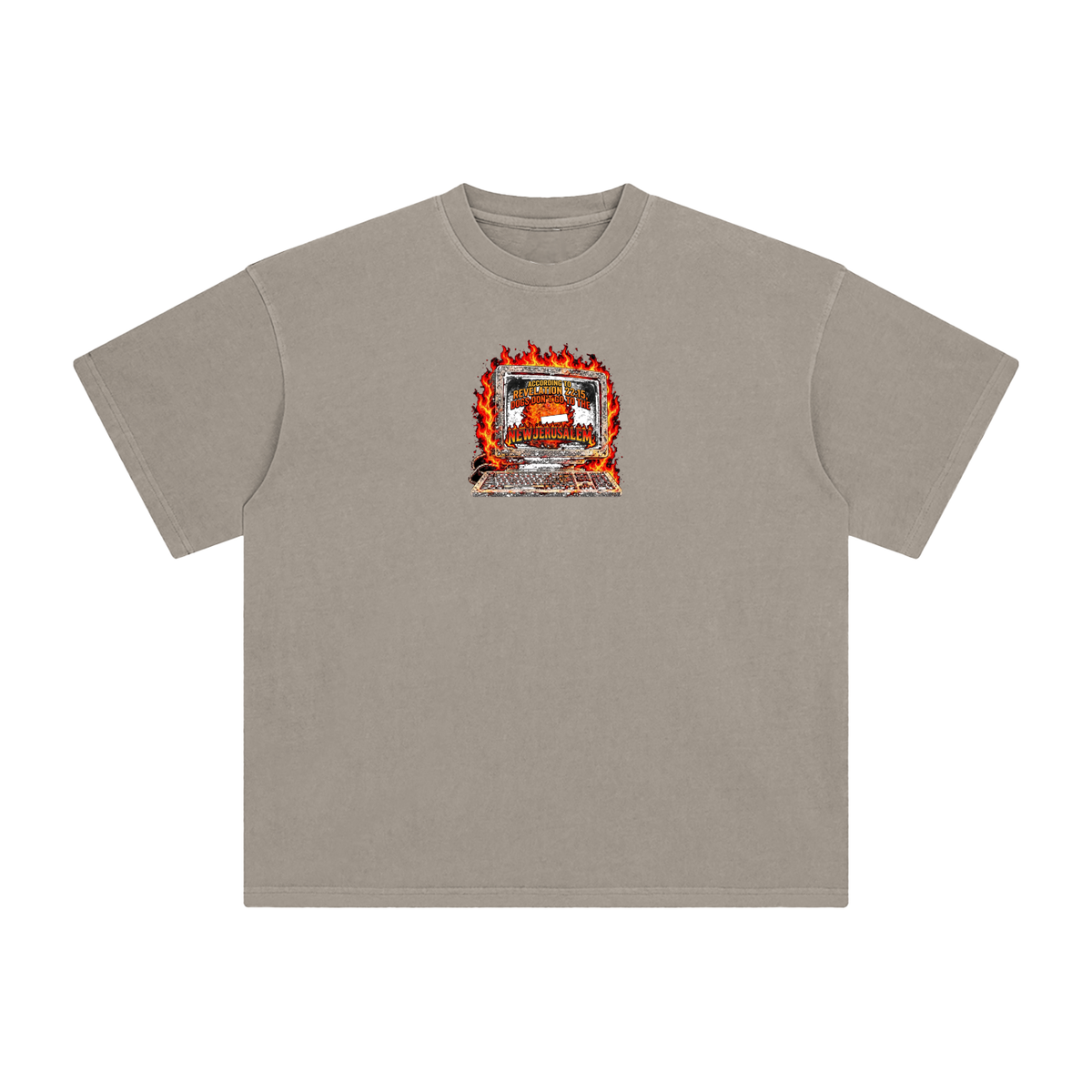 ACCORDING TO REVELATION 22:15, DOGS DON'T GO TO THE NEW JERUSALEM T-Shirt