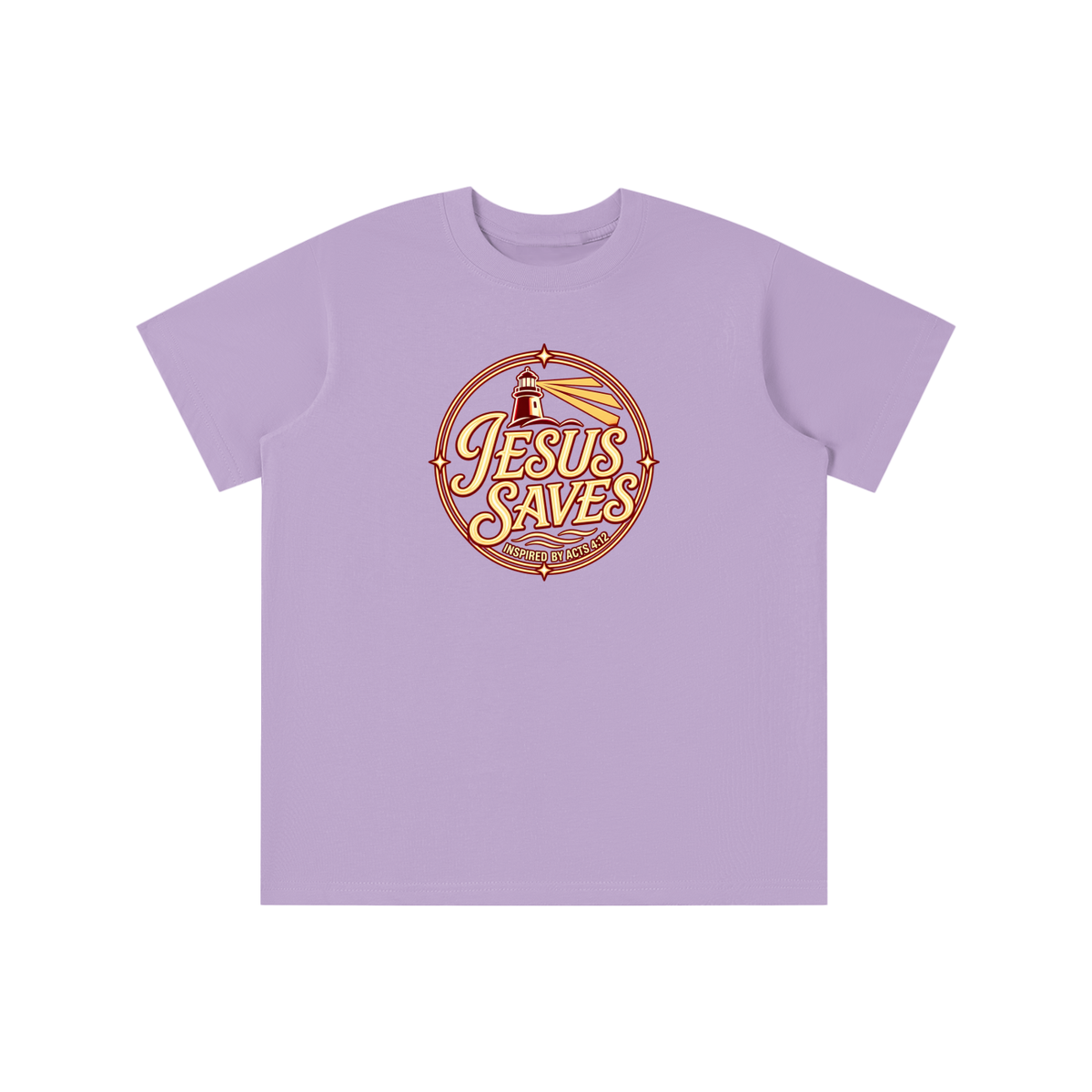 JESUS SAVES INSPIRED BY ACTS 4:12 youth T-shirt