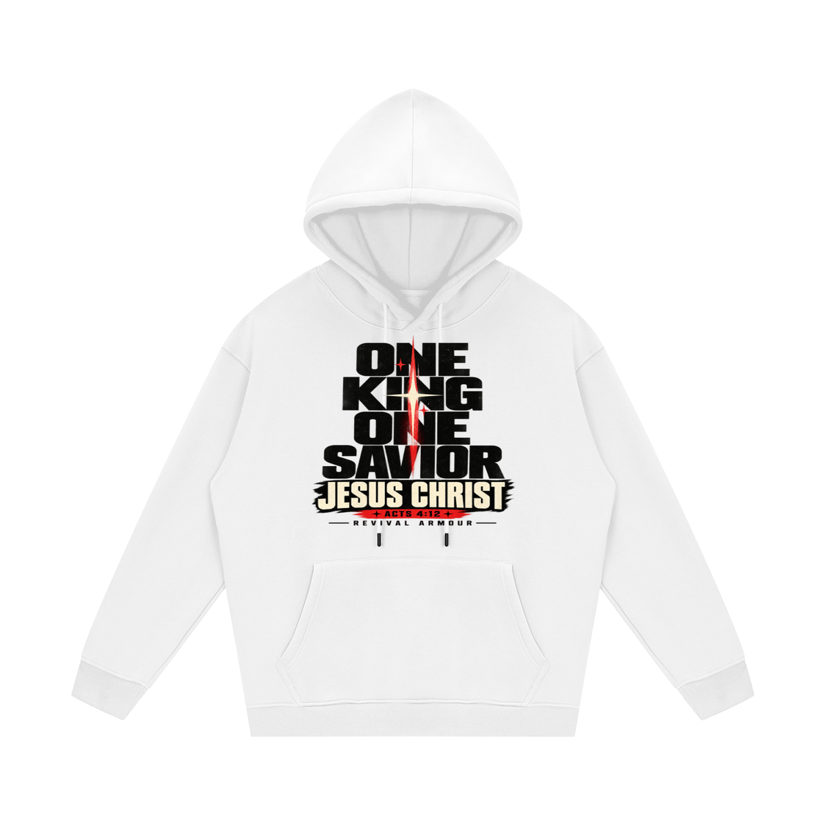 One King One Savior Jesus Christ Hoodie