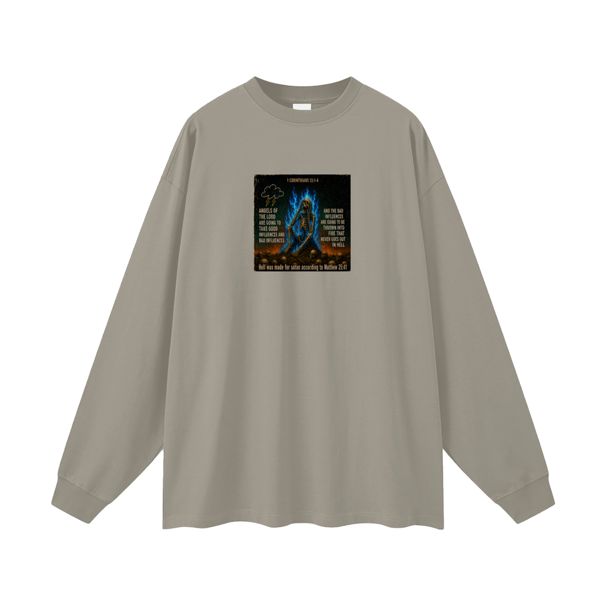 parable of the Weeds inspired Long Sleeve T-Shirt