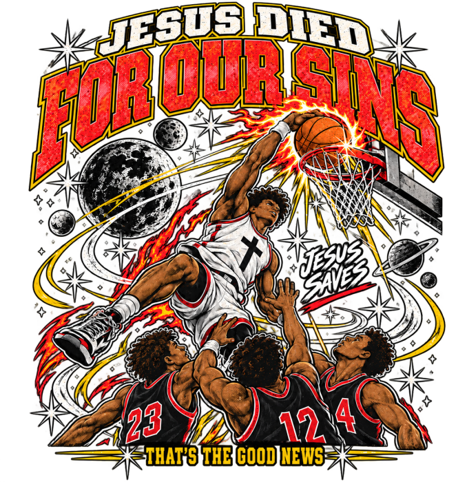 JESUS DIED FOR OUR SINS THAT'S THE GOOD NEWS Hoodie
