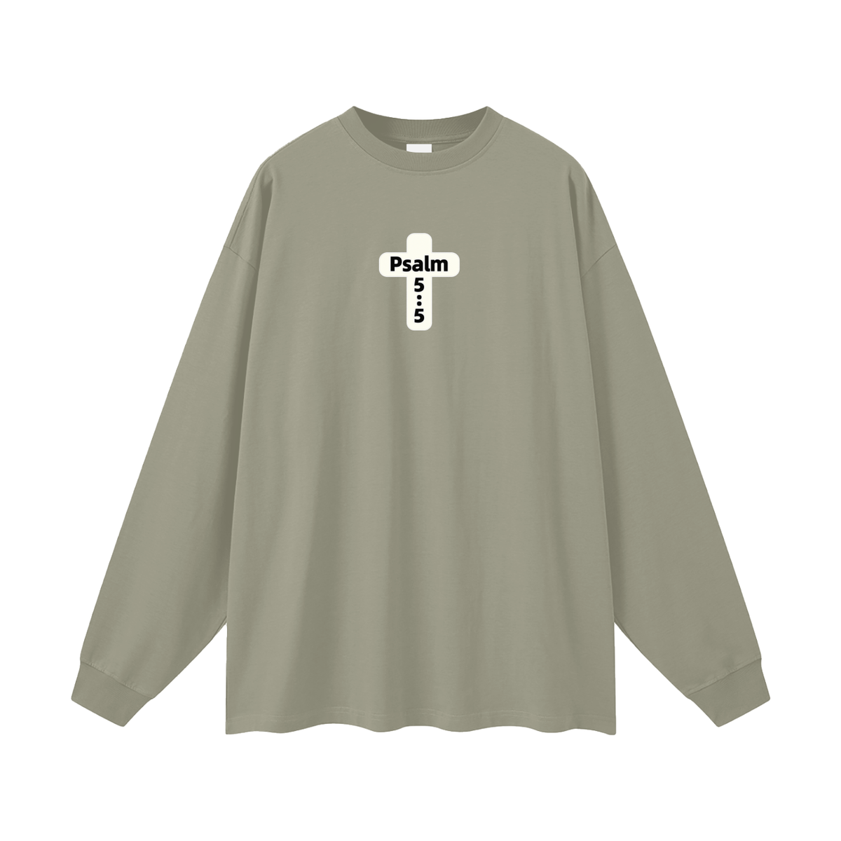 PSALM 5:5 Long Sleeve T-Shirt