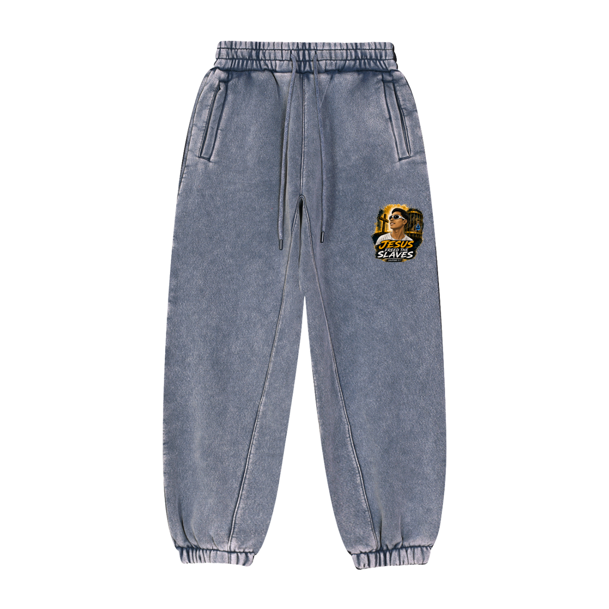 Jesus freed the slaves Sweatpants