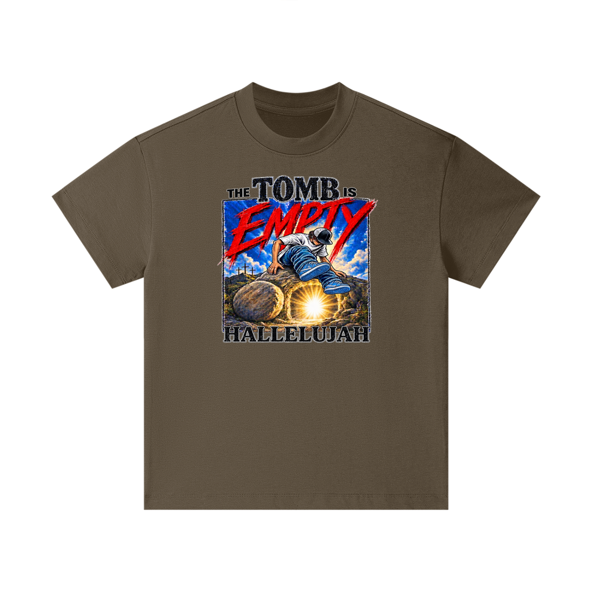 THE TOMB IS EMPTY HALLELUJAH Kids T-Shirt