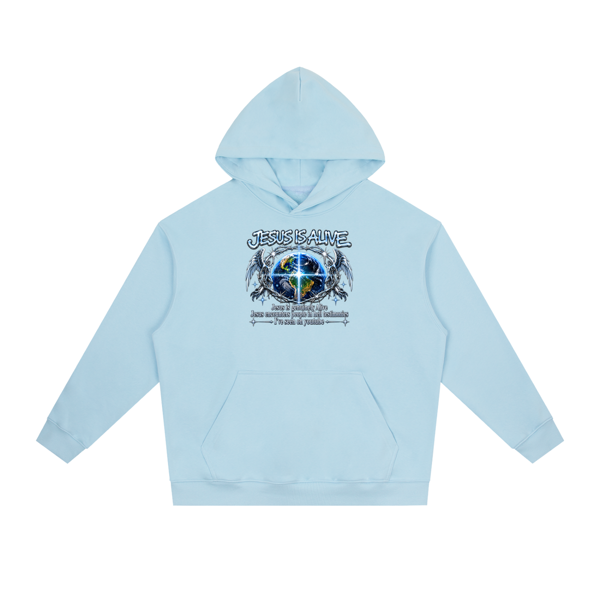 JESUS IS ALIVE Jesus is genuinely Alive Jesus encounters people in hell testimonies I've seen on youtube Hoodie