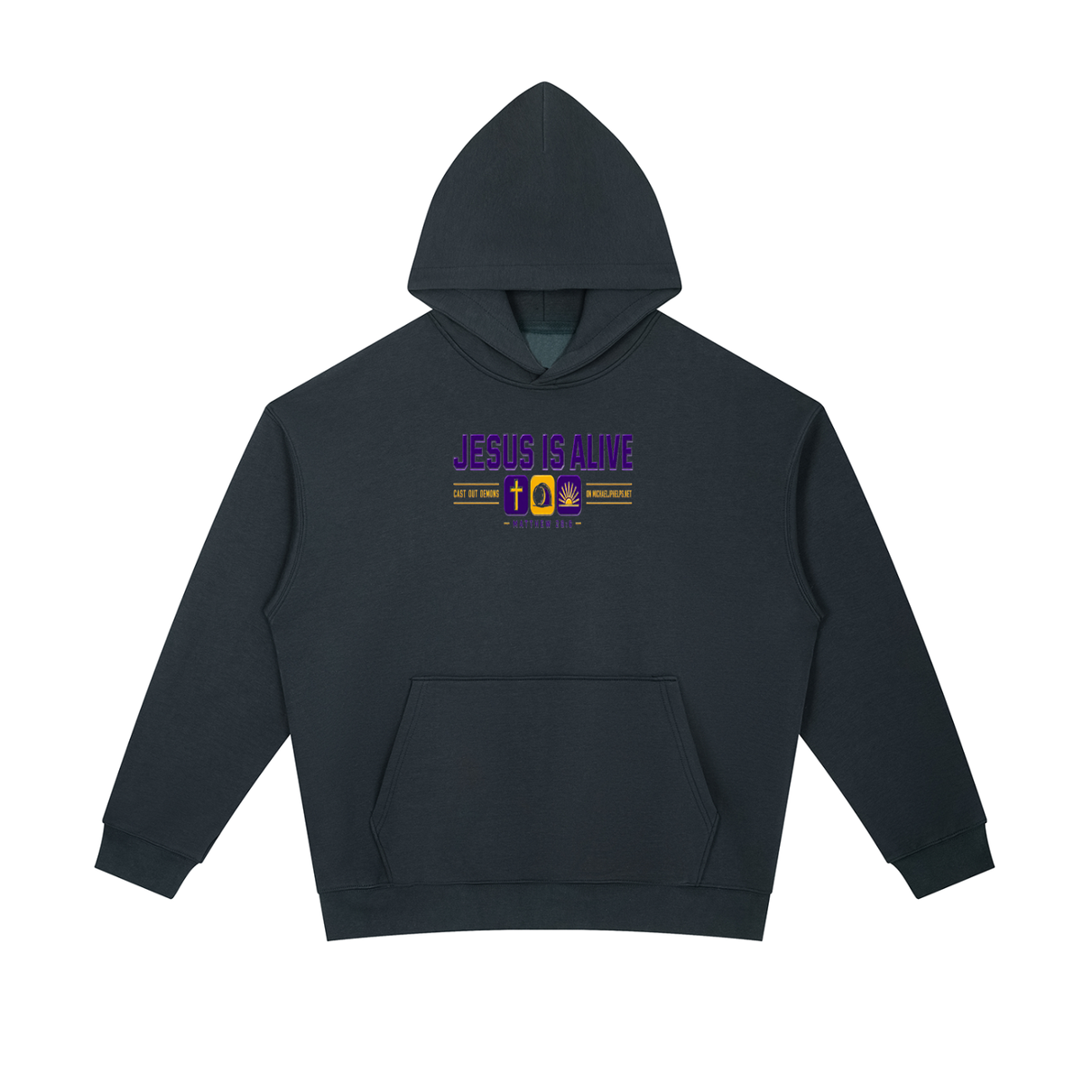 JESUS IS ALIVE CAST OUT DEMONS ON MICHAELJPHELPS.NET Hoodie