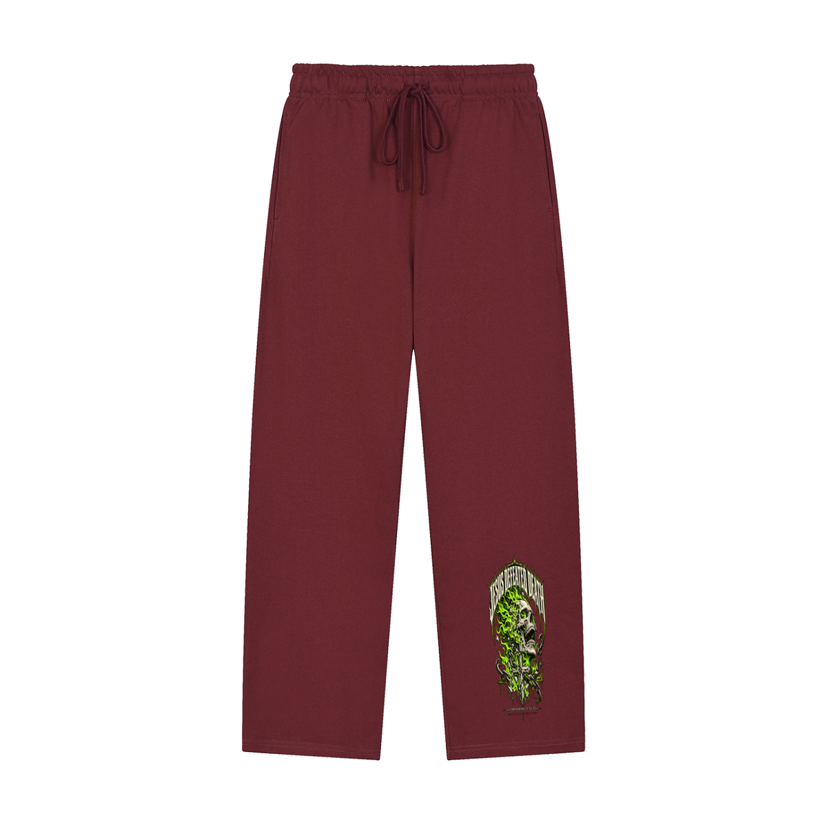 JESUS DEFEATED DEATH - 1 CORINTHIANS 15:55-57- Sweatpants