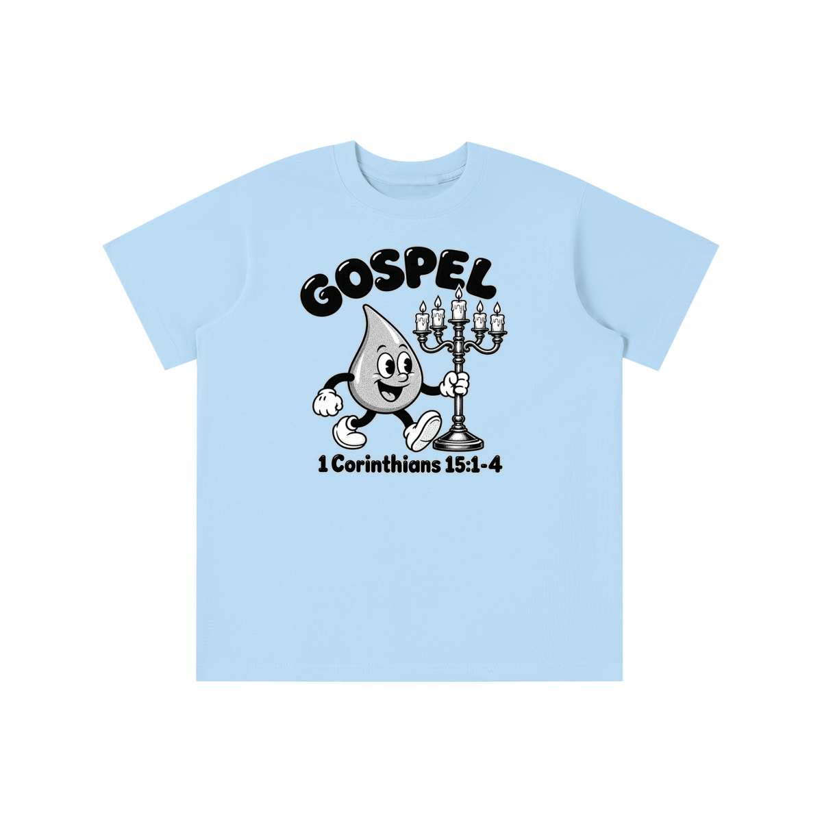 GOSPEL 1 Corinthians 15:1-4 youth T-shirt