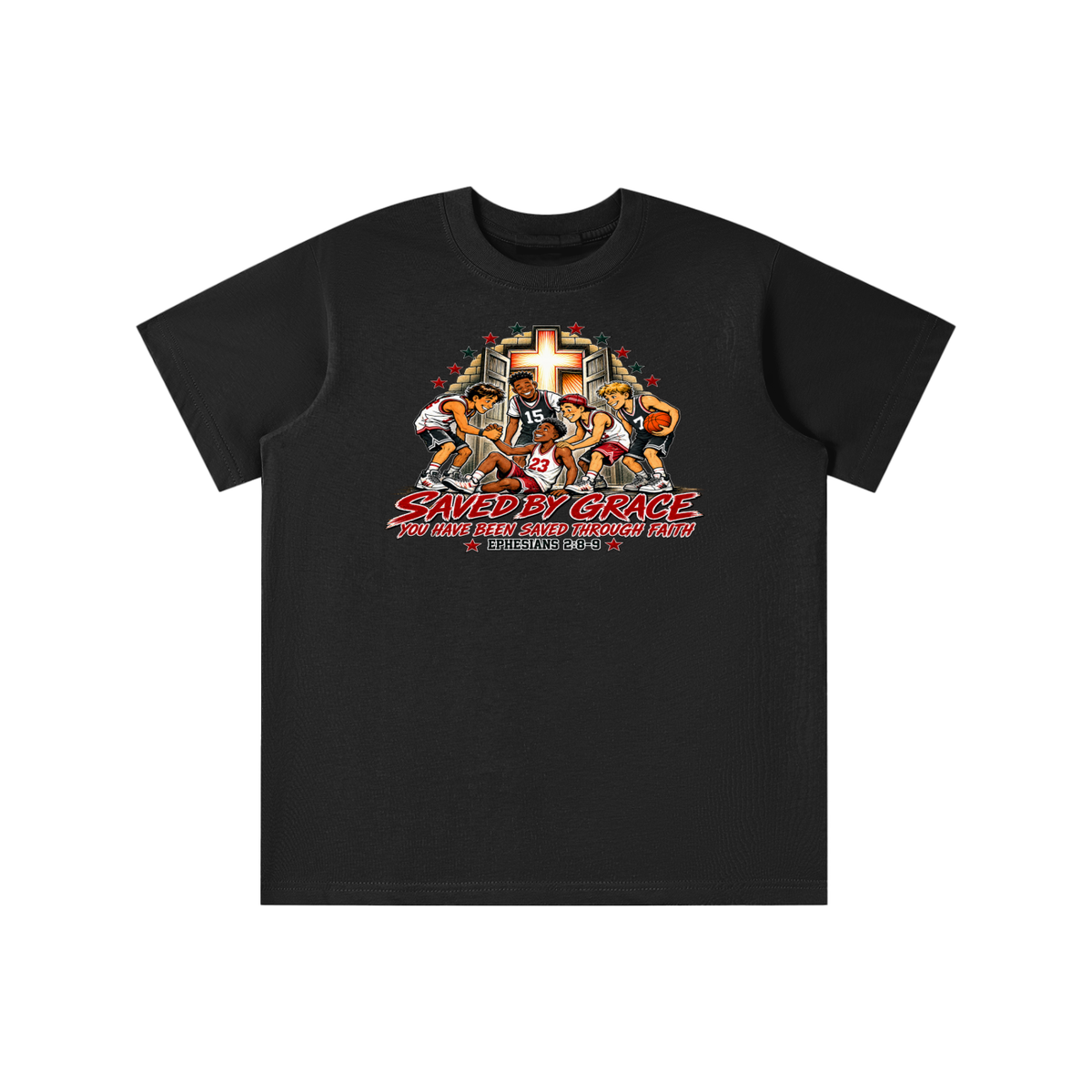 Saved By Grace You Been Saved Through Faith youth T-shirt