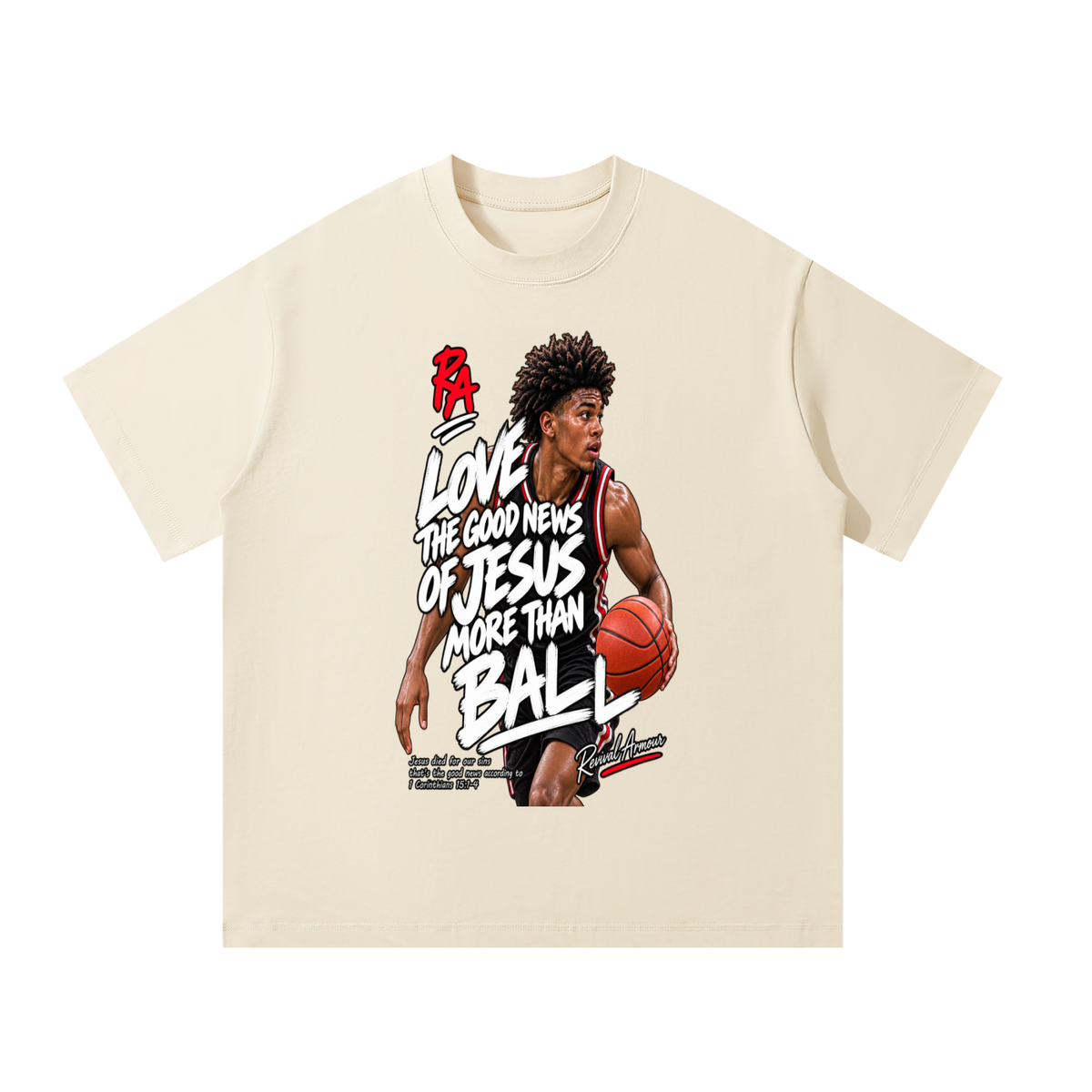 LOVE THE GOOD NEWS OF JESUS MORE THAN BALL T-Shirt