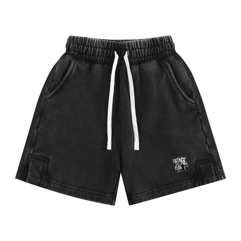 Faith over Fear Kids' Shorts