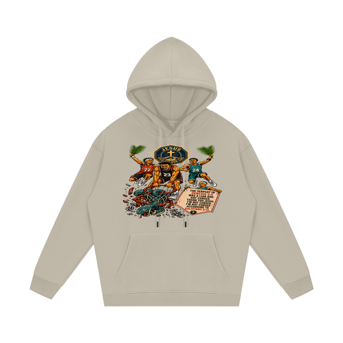 Jesus died for our sins Hoodie