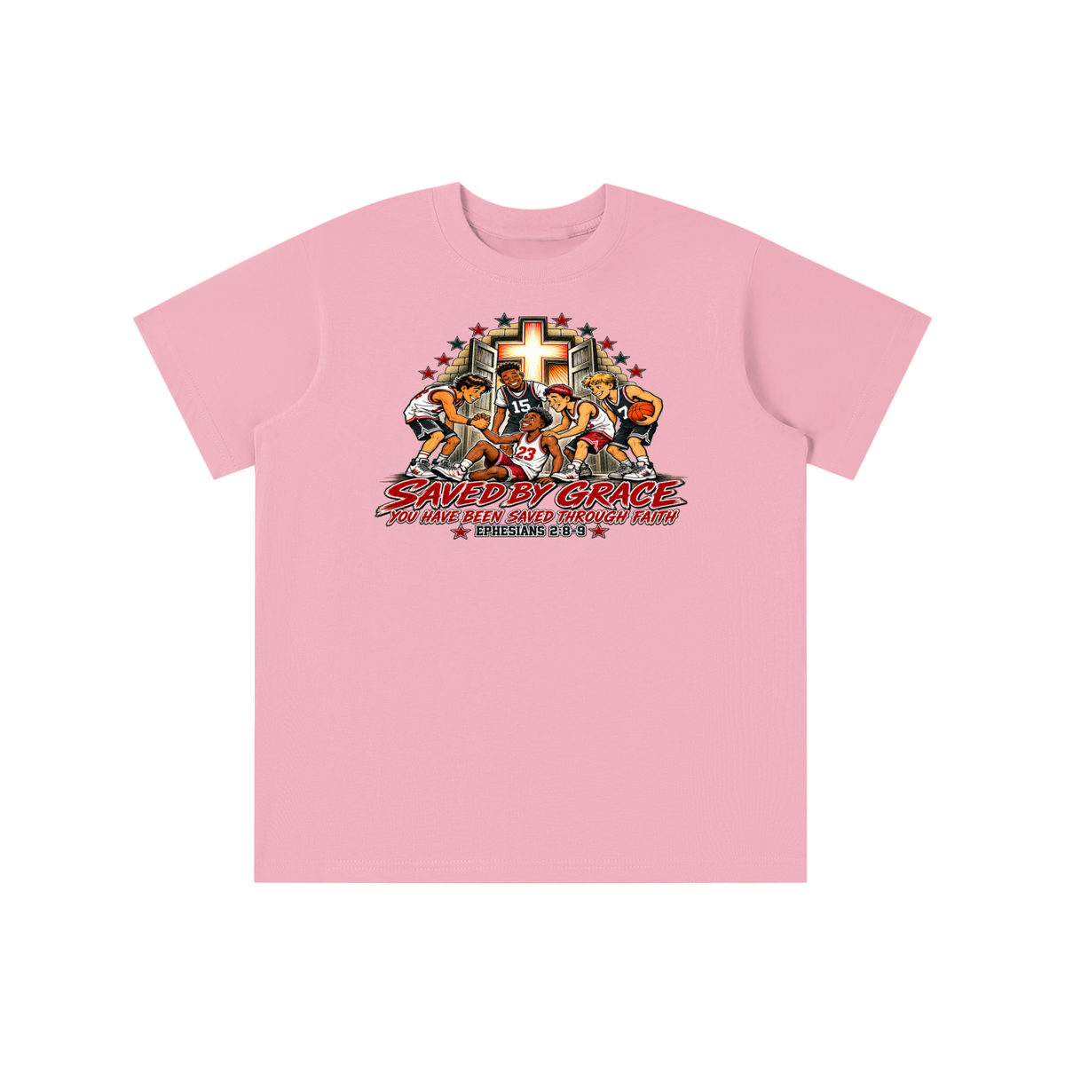 Saved By Grace You Been Saved Through Faith youth T-shirt