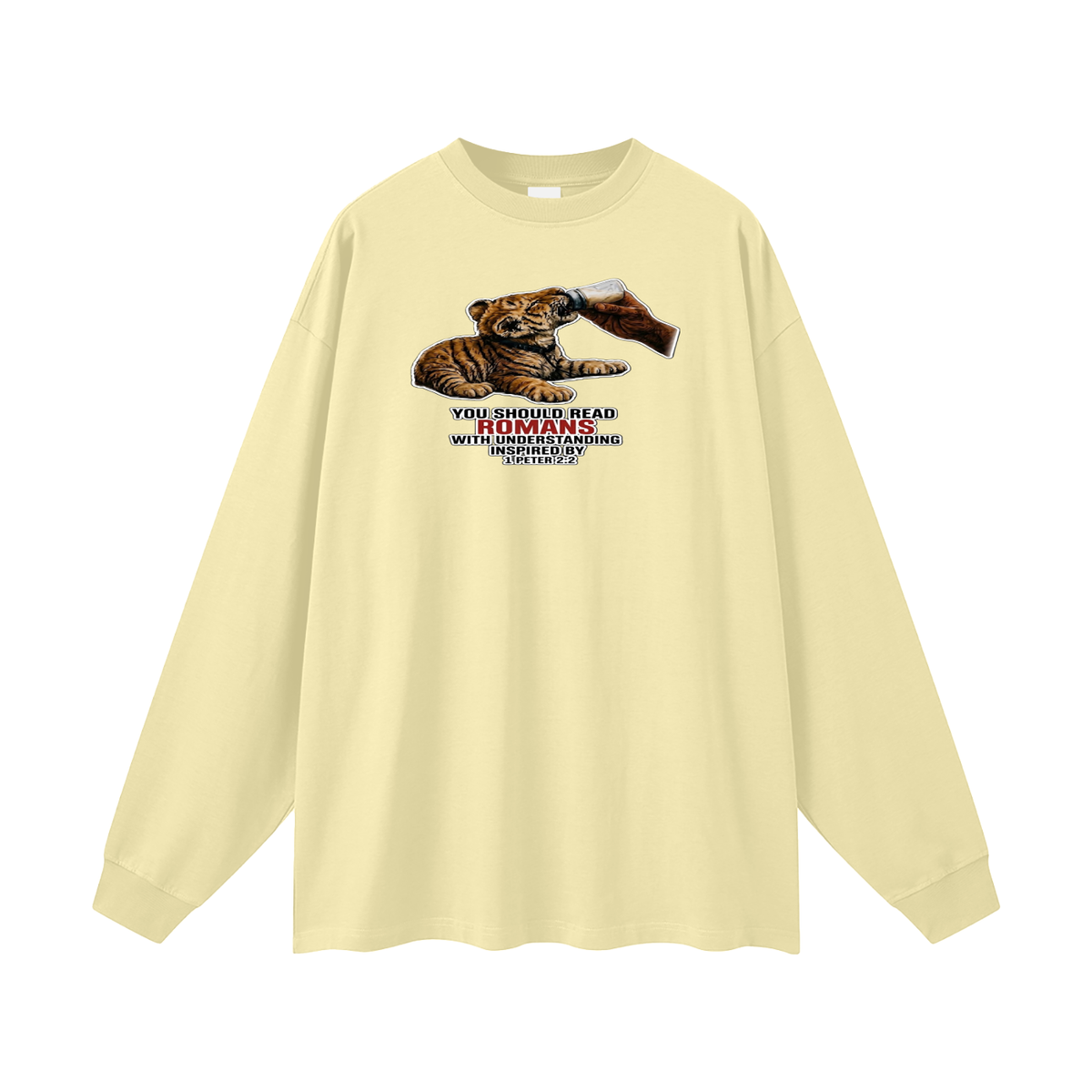 YOU SHOULD READ ROMANS WITH UNDERSTANDING INSPIRED BY 1 PETER 2:2 Long Sleeve T-Shirt