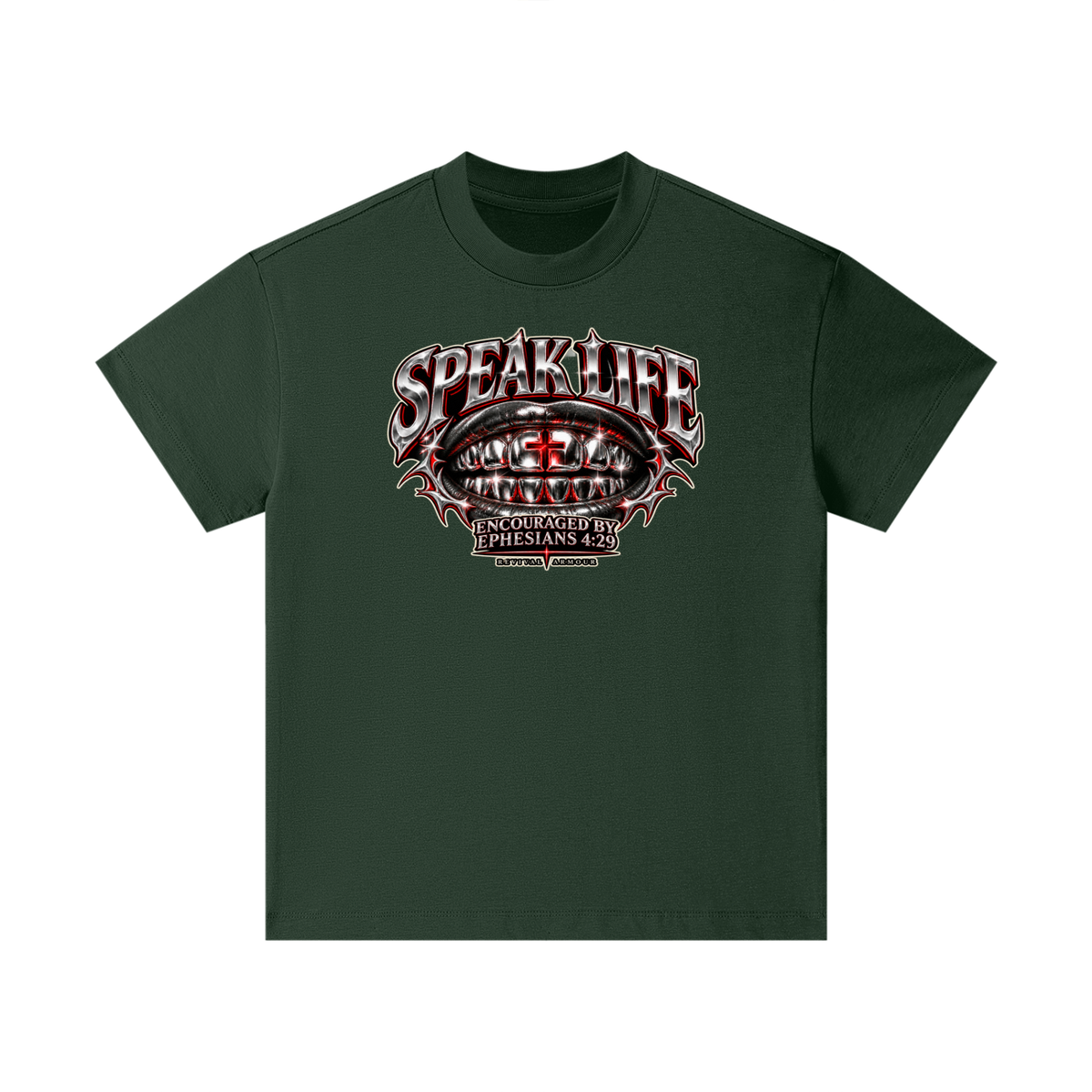 SPEAK LIFE ENCOURAGED BY EPHESIANS 4:29 Kids T-Shirt