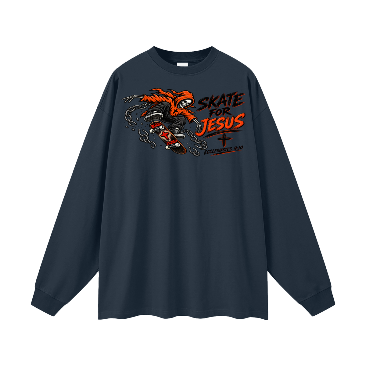 Skate for Jesus Long Sleeve T-Shirt