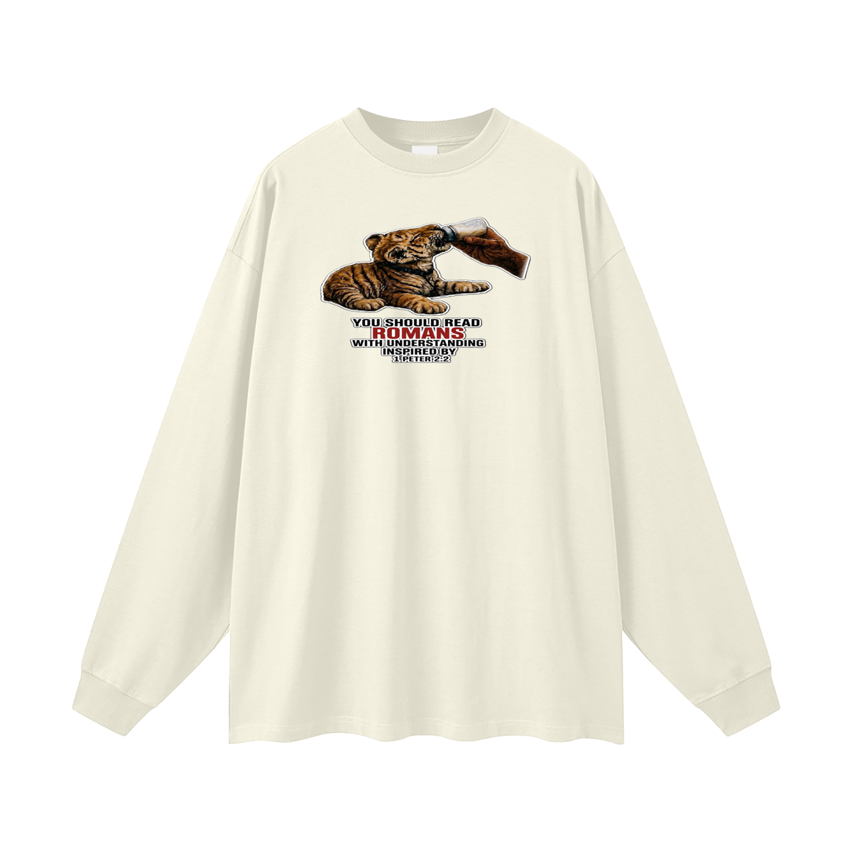 YOU SHOULD READ ROMANS WITH UNDERSTANDING INSPIRED BY 1 PETER 2:2 Long Sleeve T-Shirt