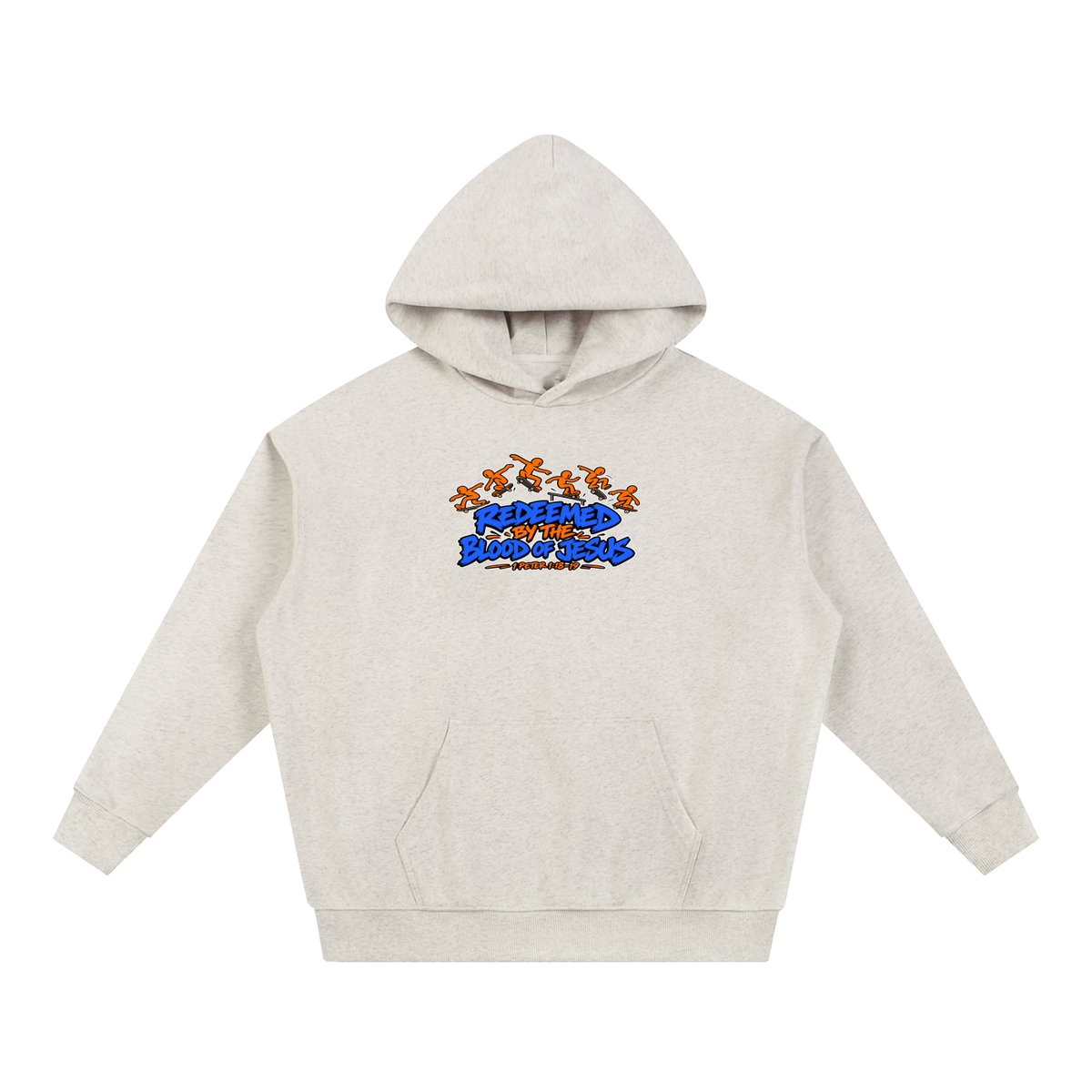 REDEEMED BY THE BLOOD OF JESUS - 1 PETER 1:18-19 - Hoodie