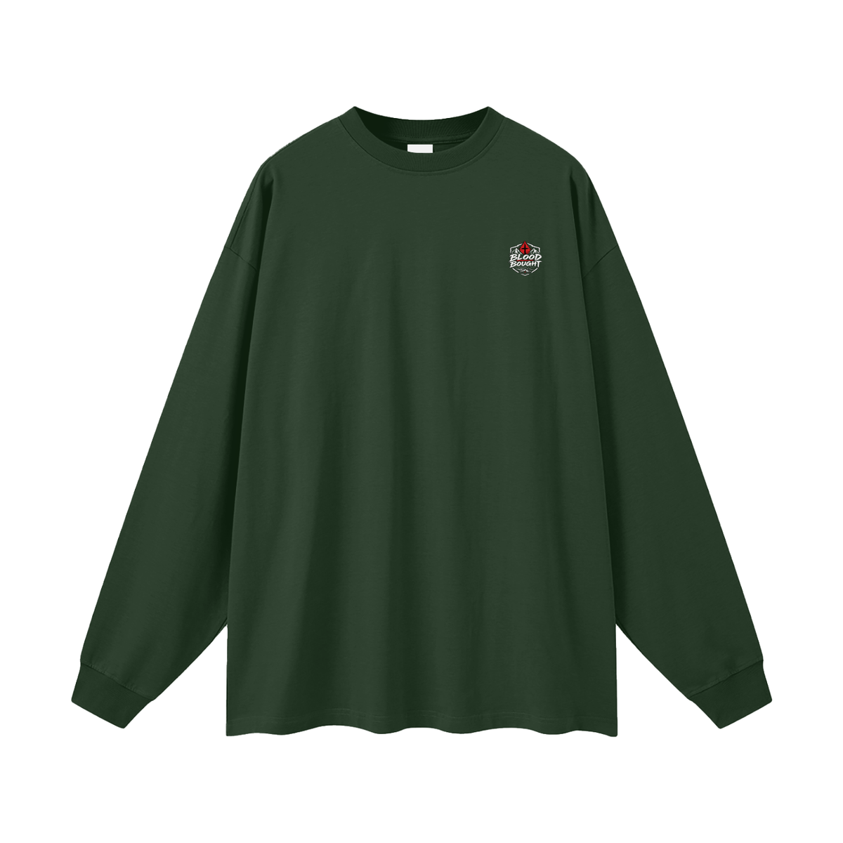 BLOOD BOUGHT - ROMANS 5:9 - Long Sleeve T-Shirt