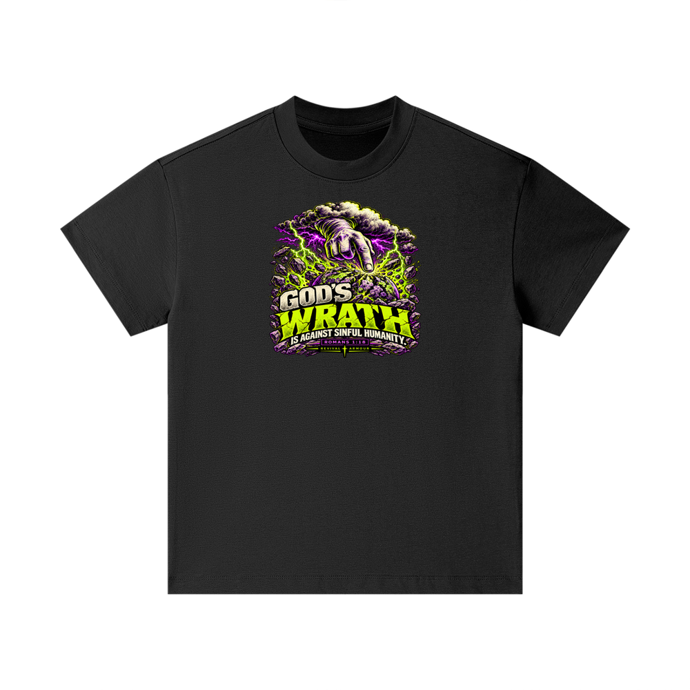 GOD'S WRATH IS AGAINST SINFUL HUMANITY [ROMANS 1:18] Kids T-Shirt