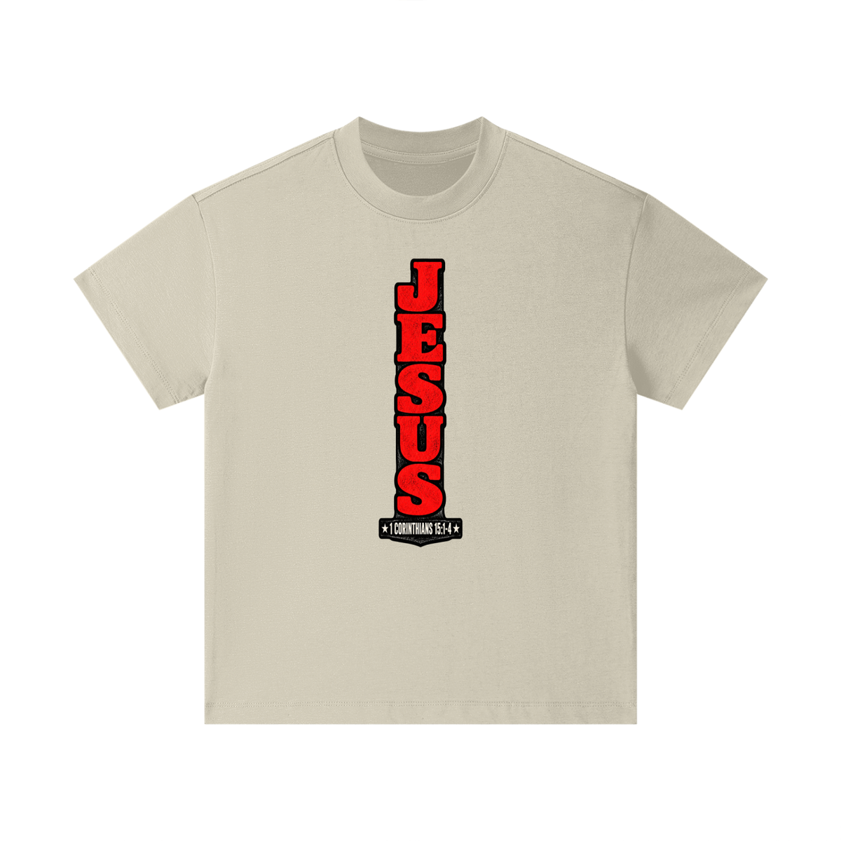 Jesus 1 Corinthians 15 :1-4  Kids T-Shirt