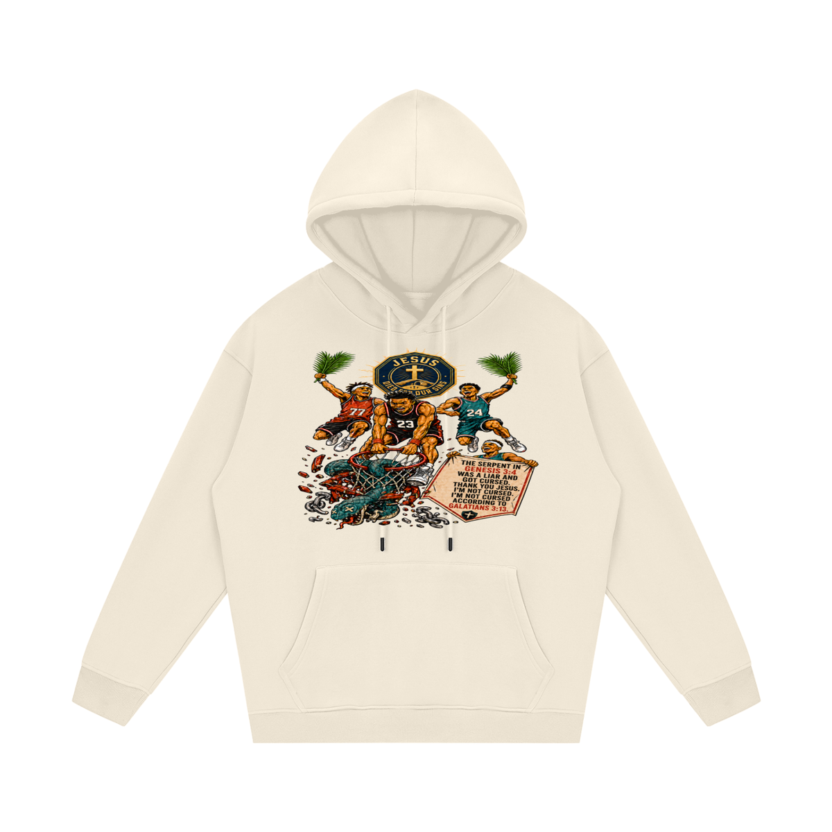 Jesus died for our sins Hoodie