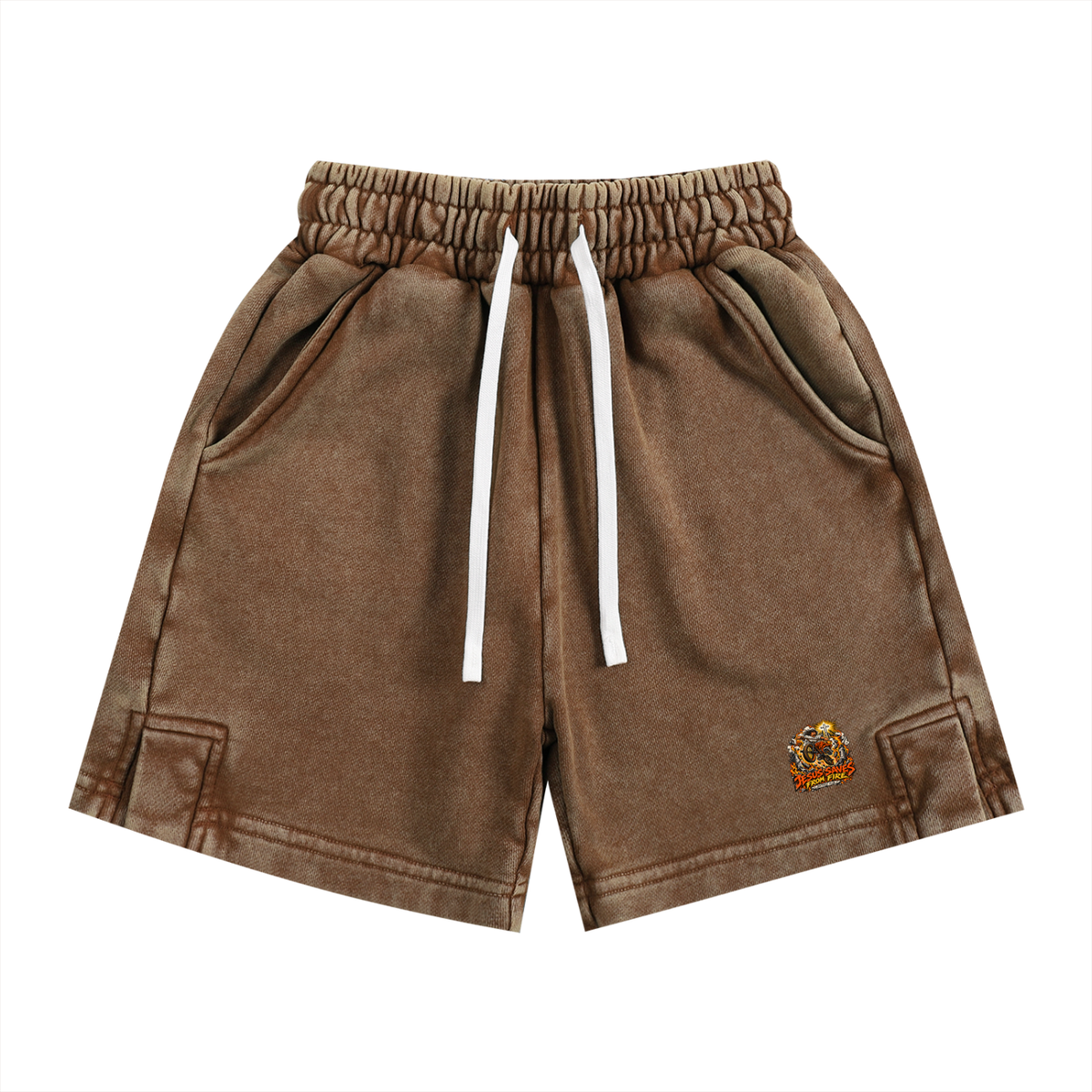 JESUS SAVES FROM FIRE Kids' Shorts