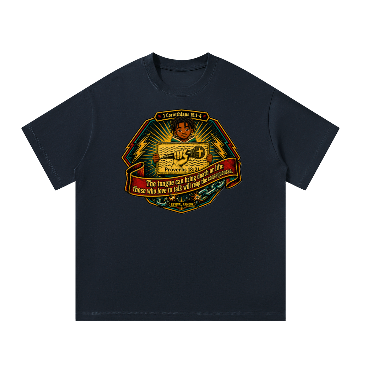 Proverbs 18:21 NLT T-Shirt