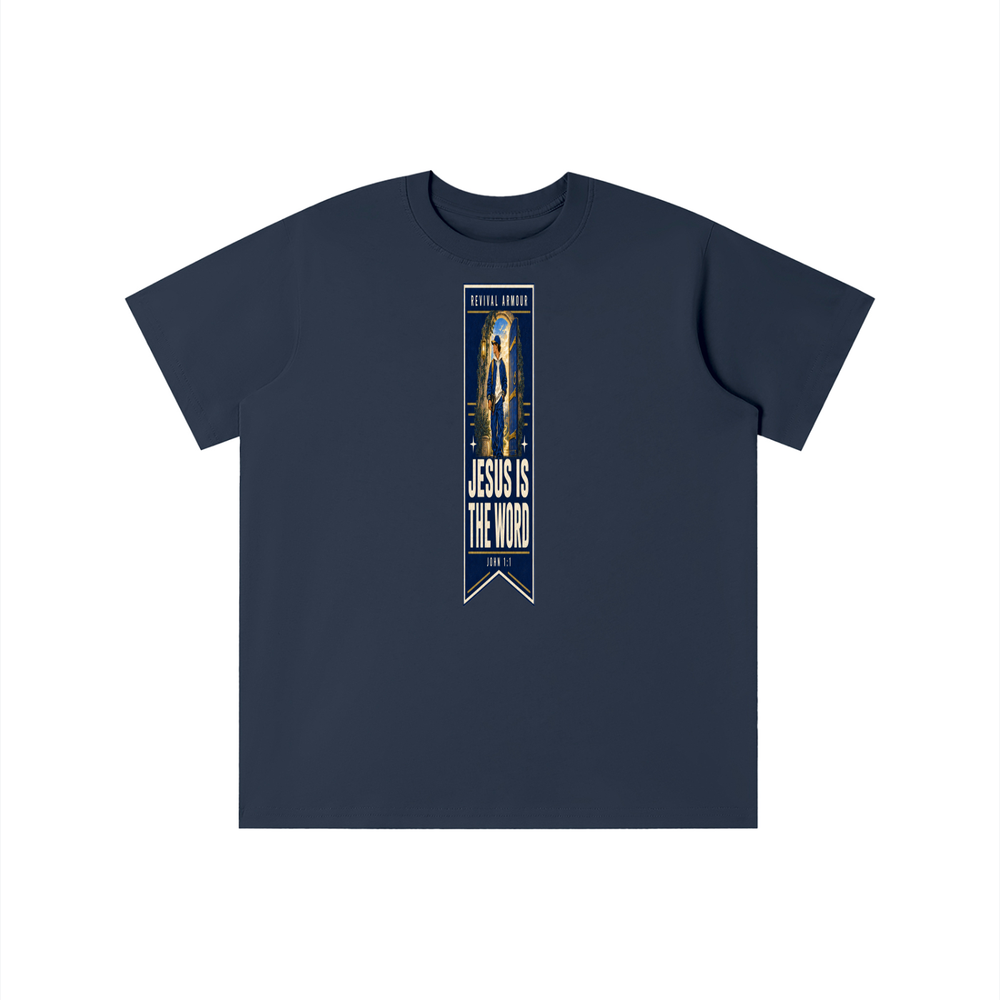 REVIVAL ARMOUR JESUS IS THE WORD _ JOHN 1:1 youth T-shirt