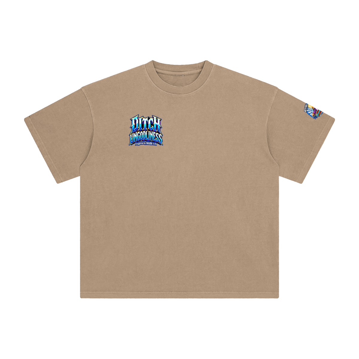 REVIVAL ARMOUR deliberately SINNING IS STUPID HEAVEN AND HELL ARE REAL PLACES DITCH UNGODLINESS Triggered by MARK 1:15 T-Shirt