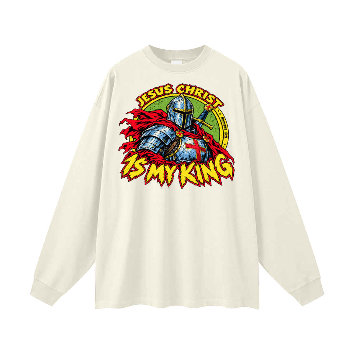 Jesus Christ is my King Long Sleeve T-Shirt