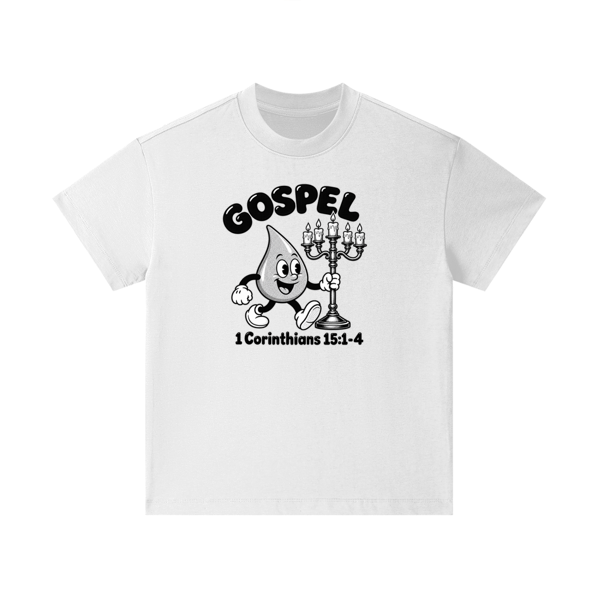 GOSPEL 1 Corinthians 15:1-4 Kids T-Shirt