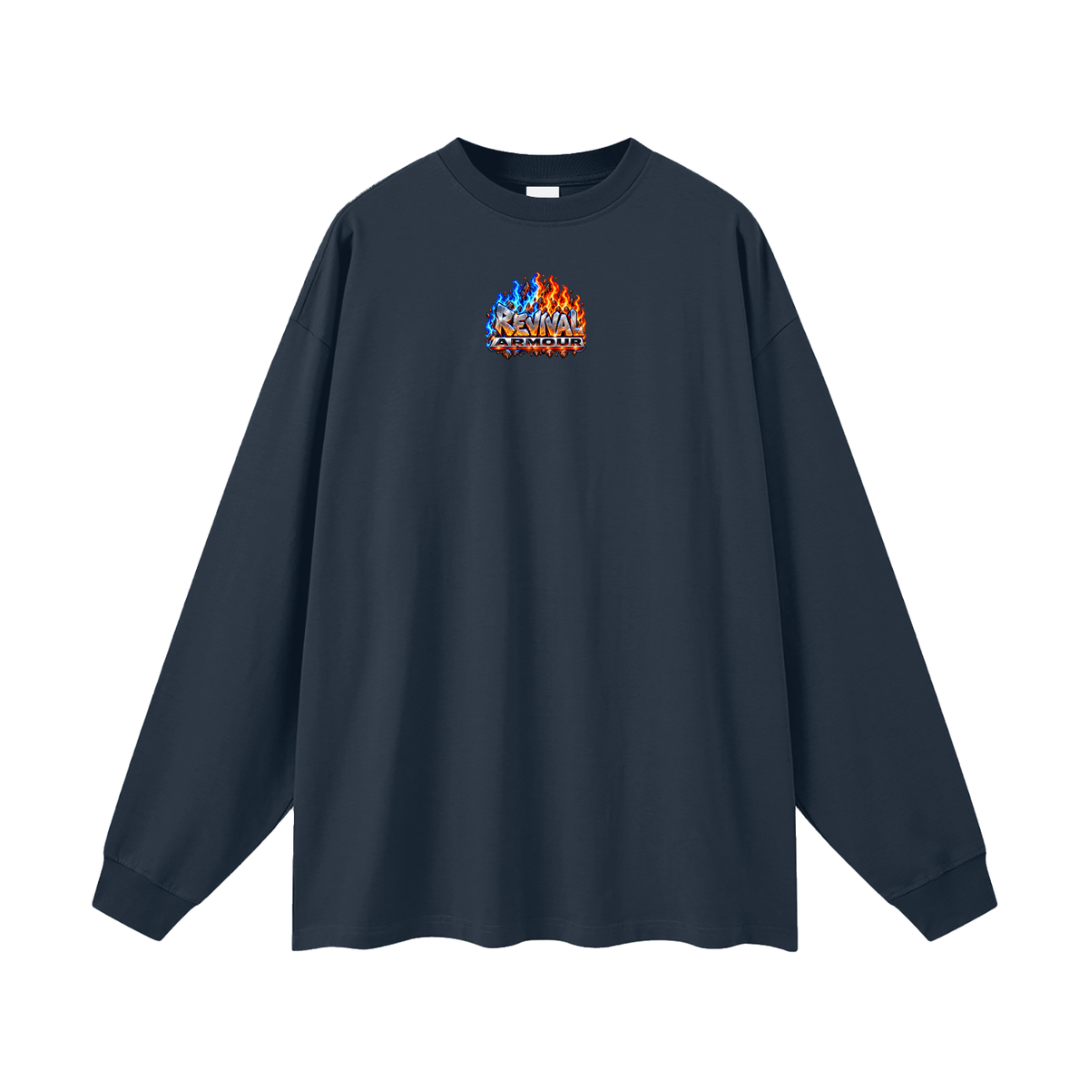 JESUS CAME TO SET THE WORLD ON FIRE AND WISHED IT WAS ALREADY BURNING ACCORDING TO LUKE 12:49 REVIVAL ARMOUR Long Sleeve T-Shirt
