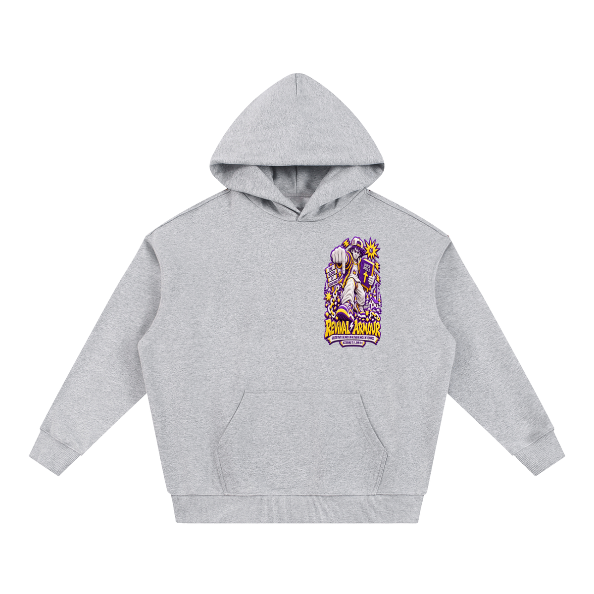 GREATER THAT IS HE WHO IS IN ME THAN WHO IS IN THE WORLD ACCORDING TO 1 JOHN 4:4 Hoodie