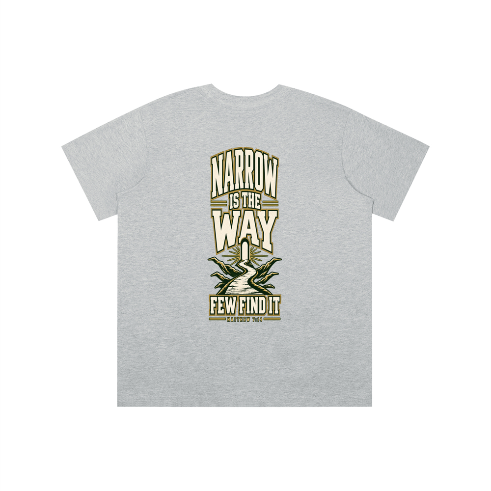 SAVED BY GRACE THROUGH FAITH NARROW IS THE WAY youth T-shirt