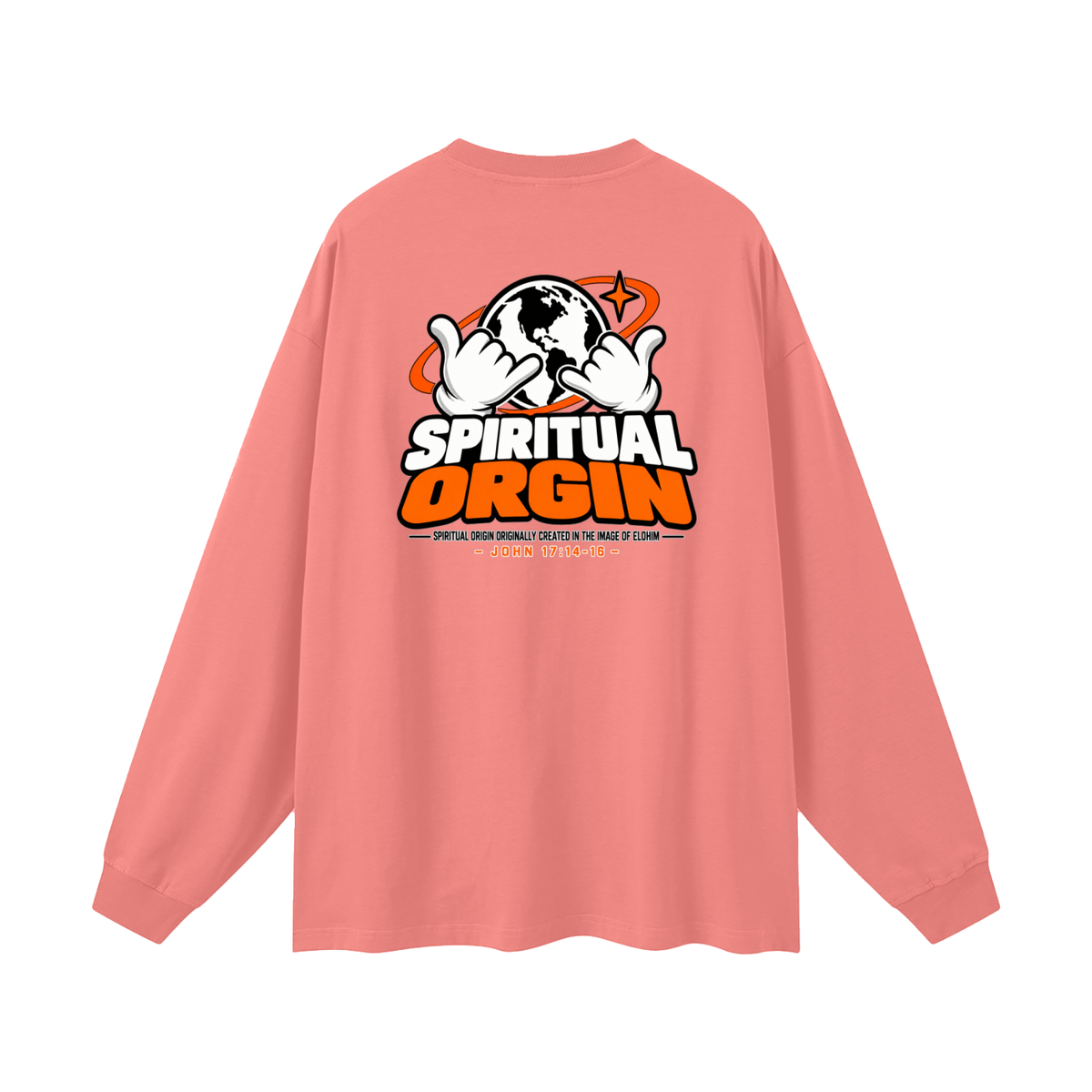 SPIRITUAL ORGIN - SPIRITUAL ORGIN ORIGINALLY CREATED IN THE IMAGE OF ELOHIM- Long Sleeve T-Shirt