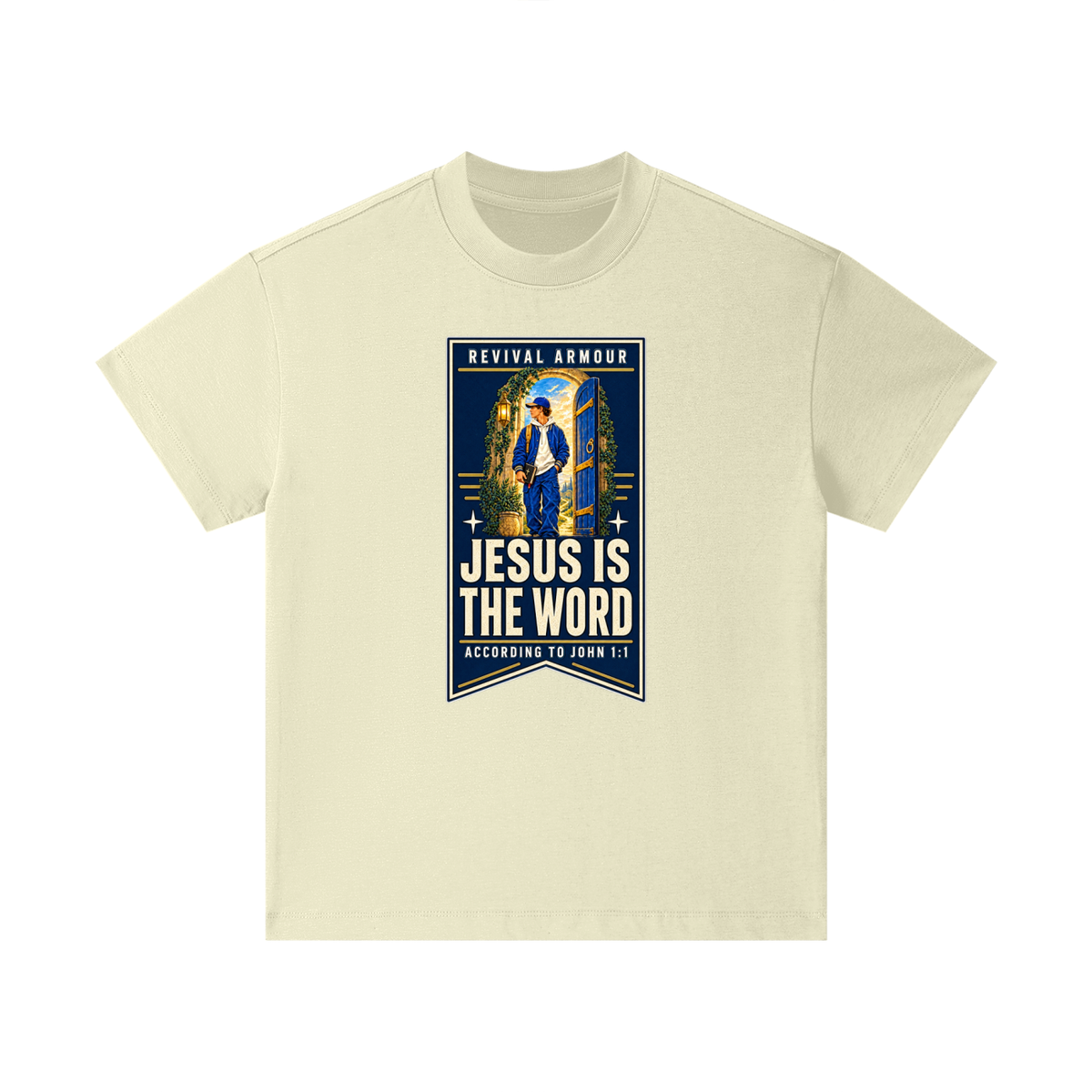 JESUS IS THE WORD ACCORDING TO JOHN 1:1 Kids T-Shirt