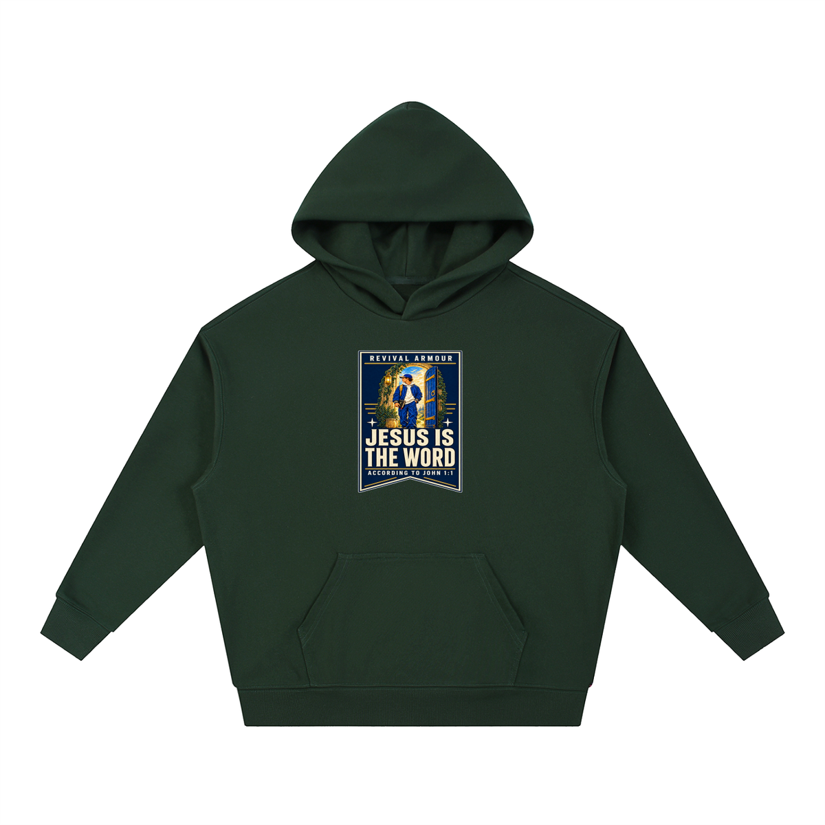 JESUS IS THE WORD ACCORDING TO JOHN 1:1 Hoodie