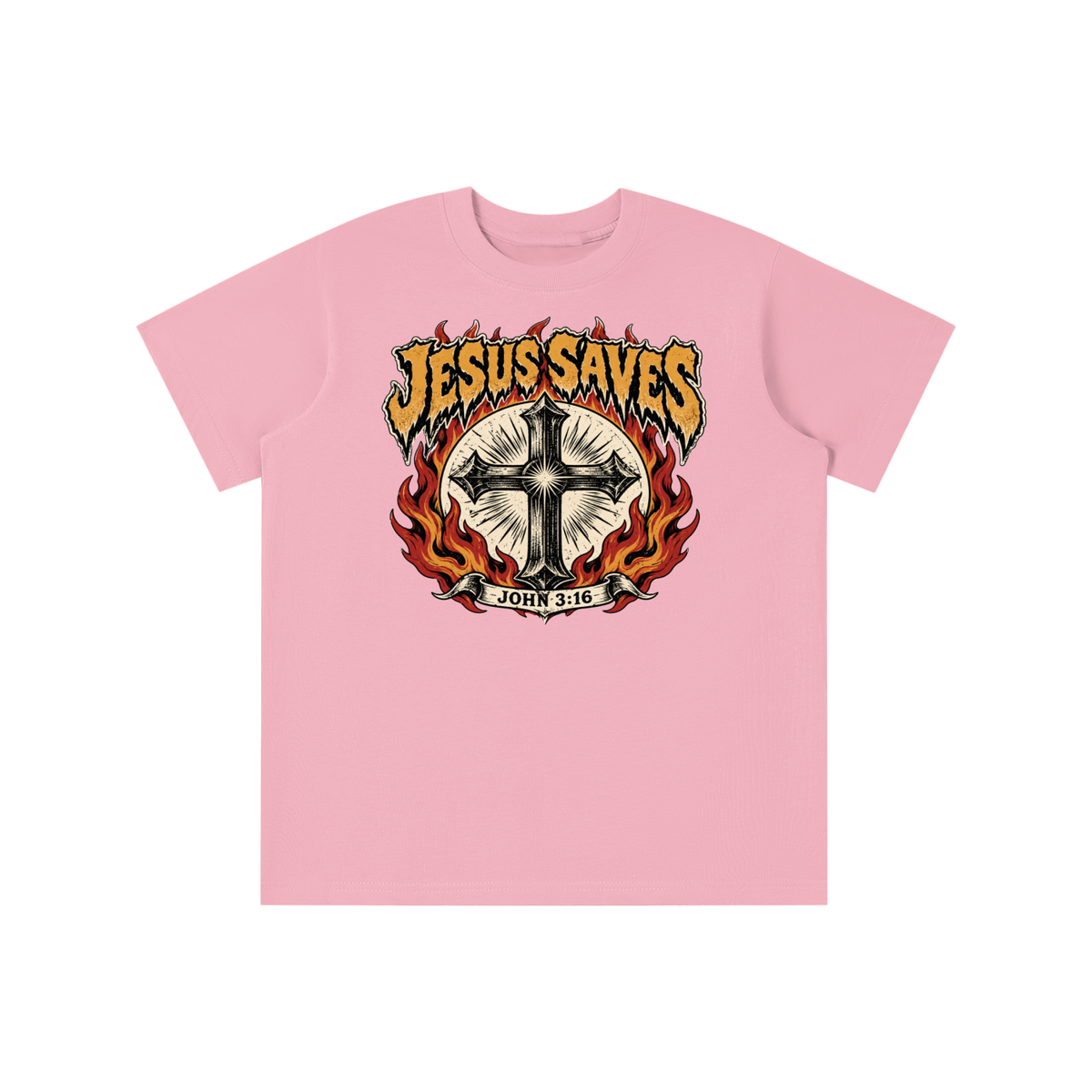 Jesus saves youth T-shirt