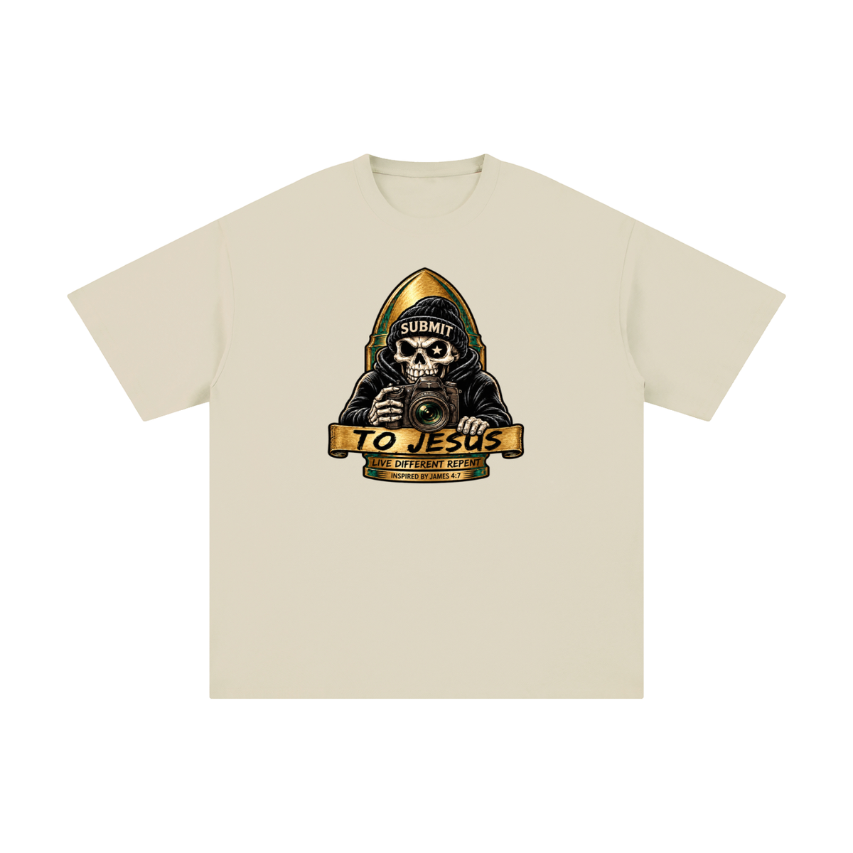 SUBMIT TO JESUS LIVE DIFFERENT REPENT INSPIRED BY JAMES 4:7 T-Shirt