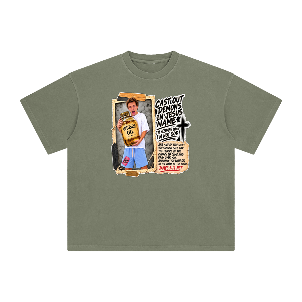 I'M REBUKING satan I'M NOT GOD T-Shirt