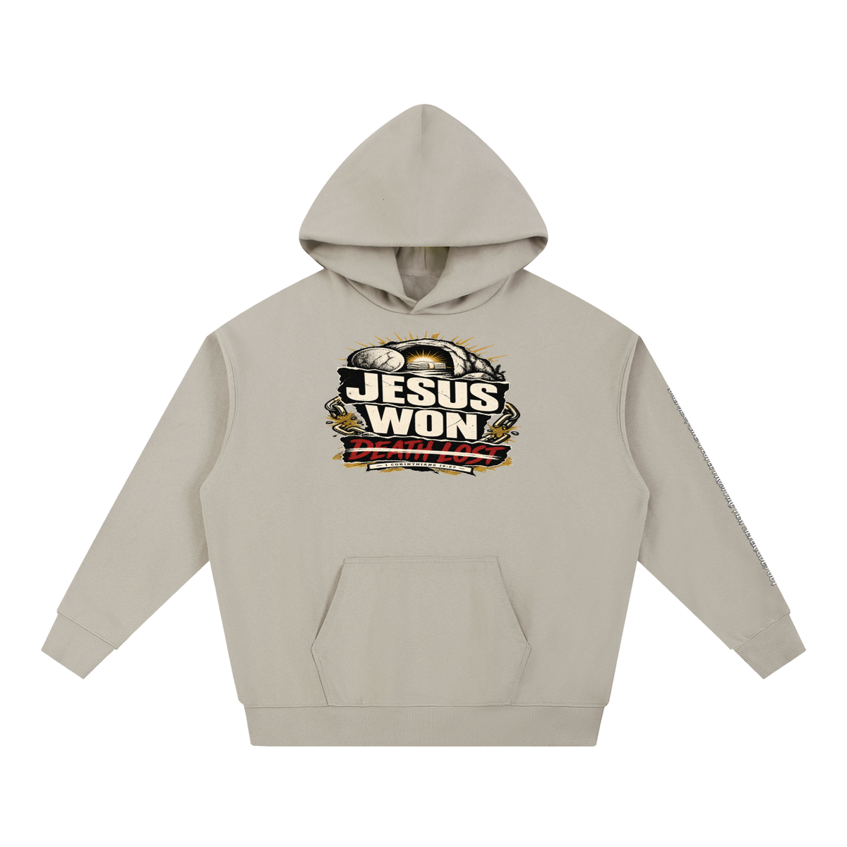 Jesus Won Death Lost Hoodie