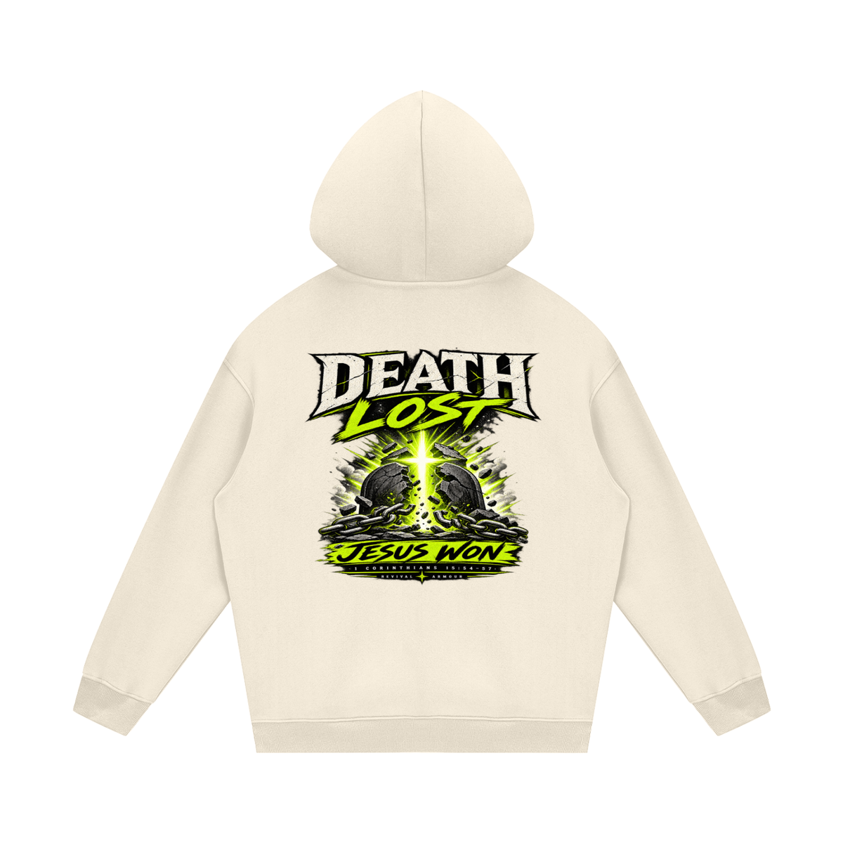 Death Lost Jesus Won Hoodie