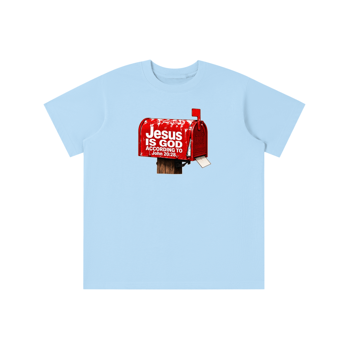 JESUS IS GOD ACCORDING TO JOHN 20:28 youth T-shirt
