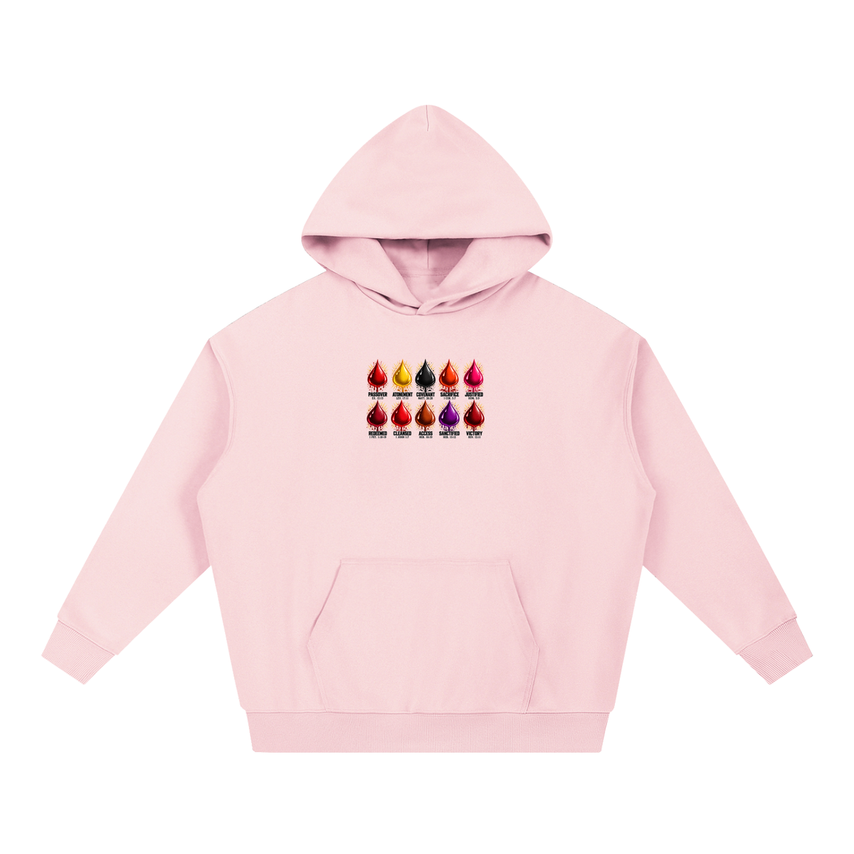 10 BLOOD LOGOS Hoodie