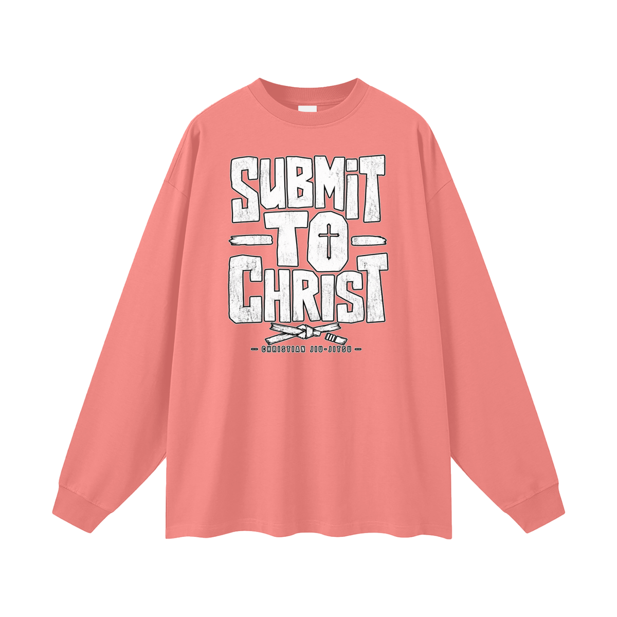 SUBMIT TO CHRIST CHRISTIAN JIU-JITSU Long Sleeve T-Shirt